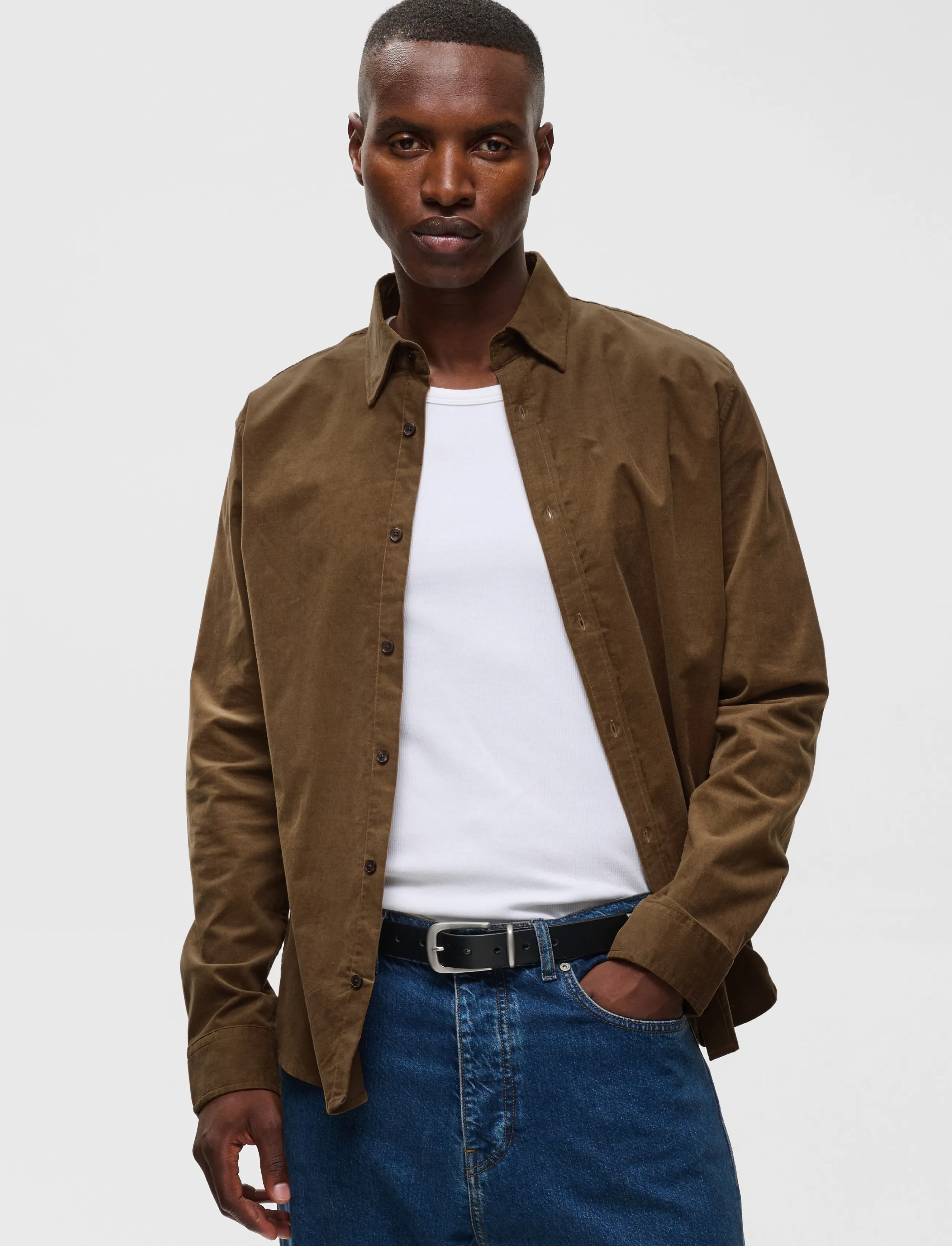 Matinique MAChristaldo - Skjortor - SEPIA / brown