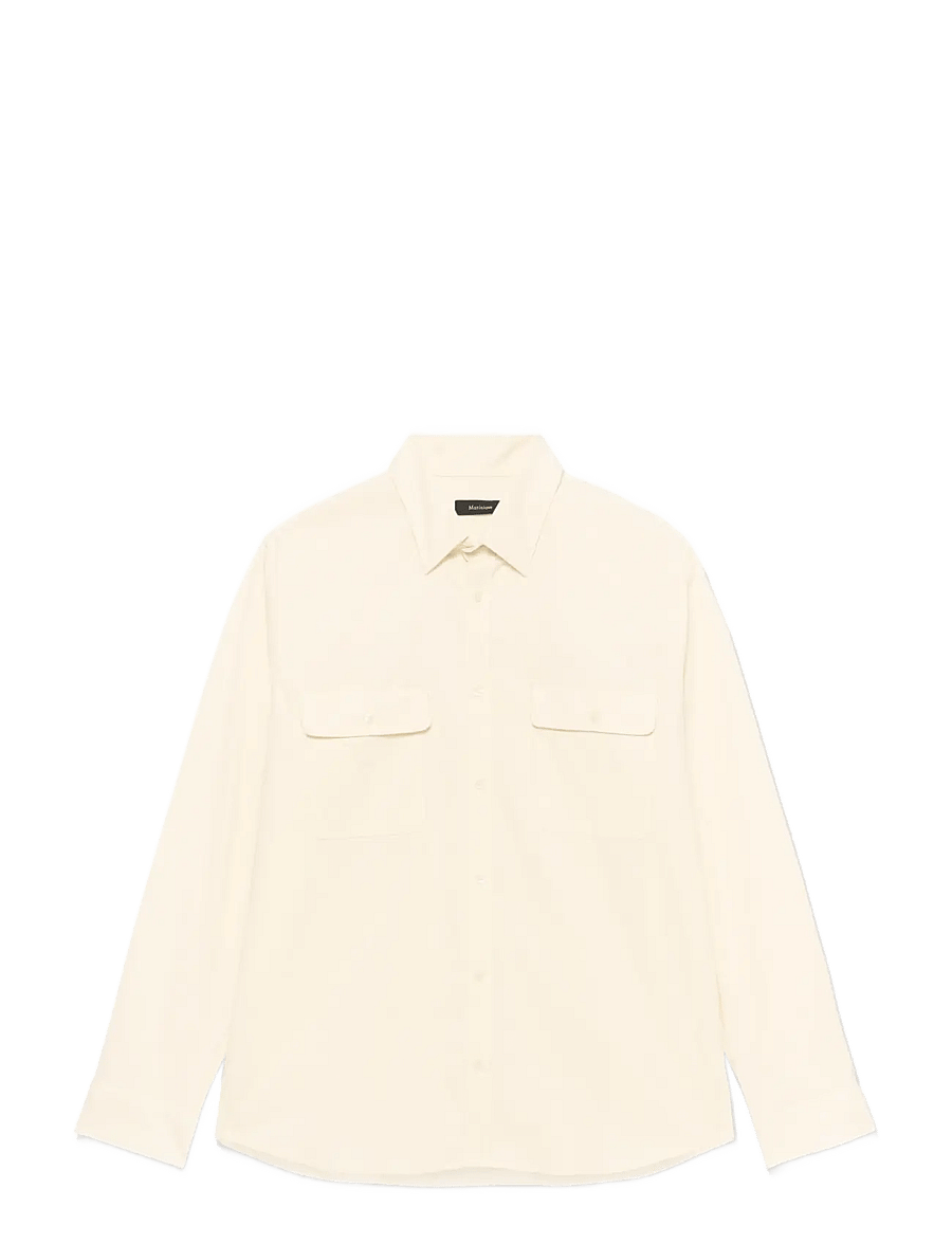 Matinique - MAChristaldo - casual skjorter - vanilla ice - 1