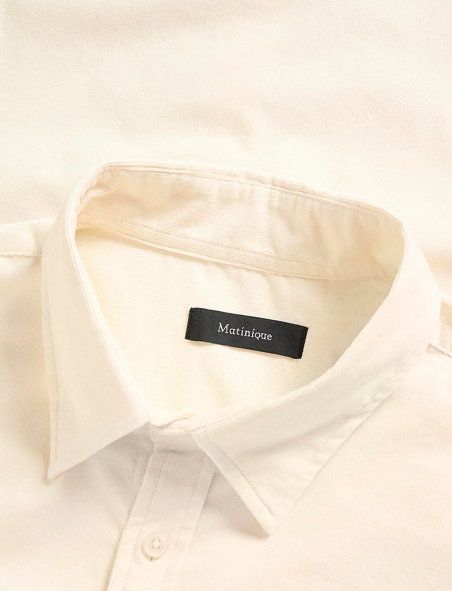 Matinique - MAChristaldo - casual skjorter - vanilla ice - 5