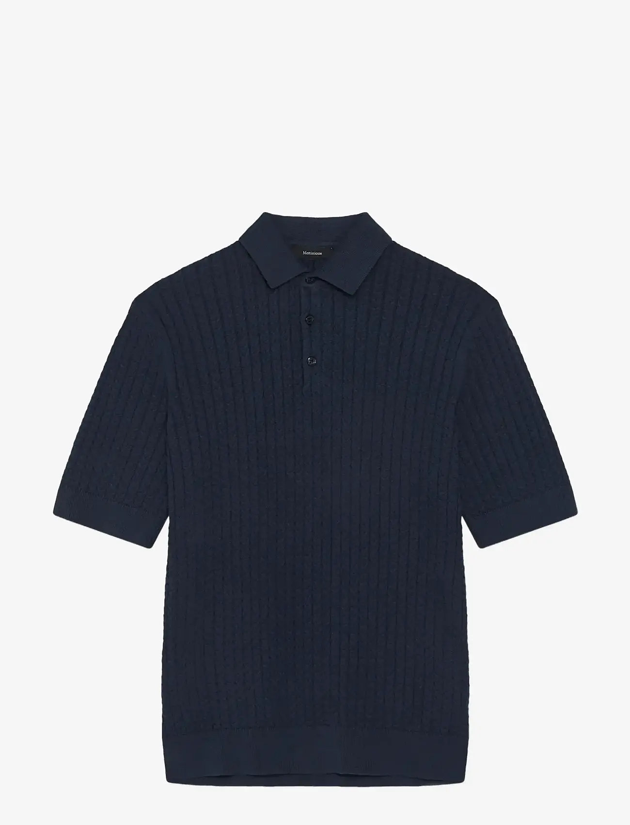 Matinique - MApolo BB - kortärmade pikéer - dark navy - 1