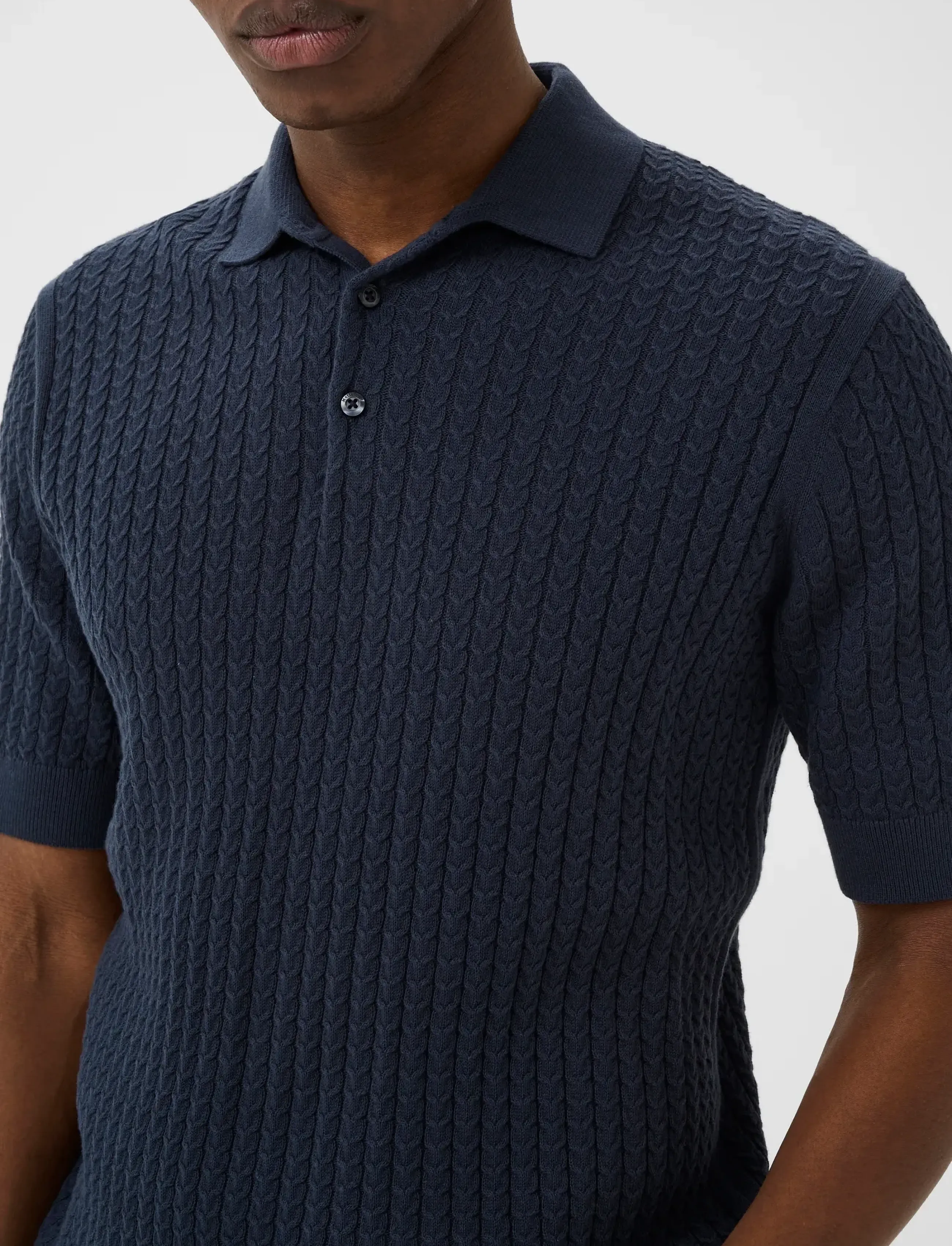 Matinique - MApolo BB - lühikeste varrukatega polod - dark navy - 4