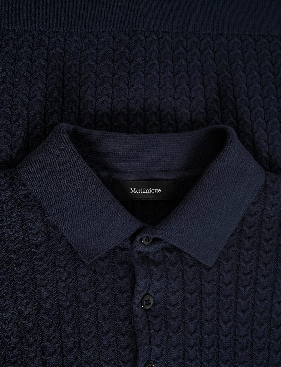 Matinique - MApolo BB - kurzärmelig - dark navy - 5