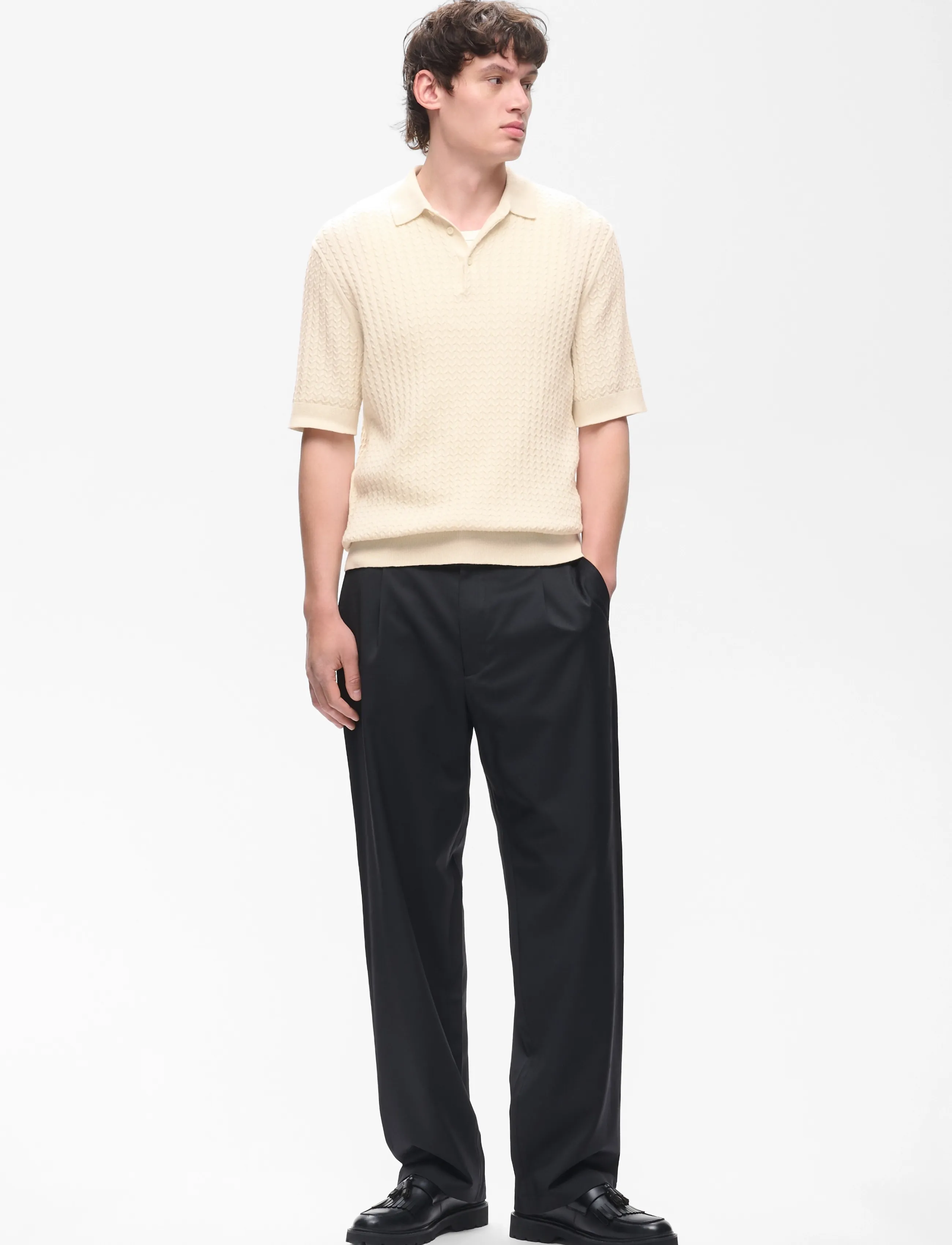 Matinique - MApolo BB - kortärmade pikéer - off white - 2