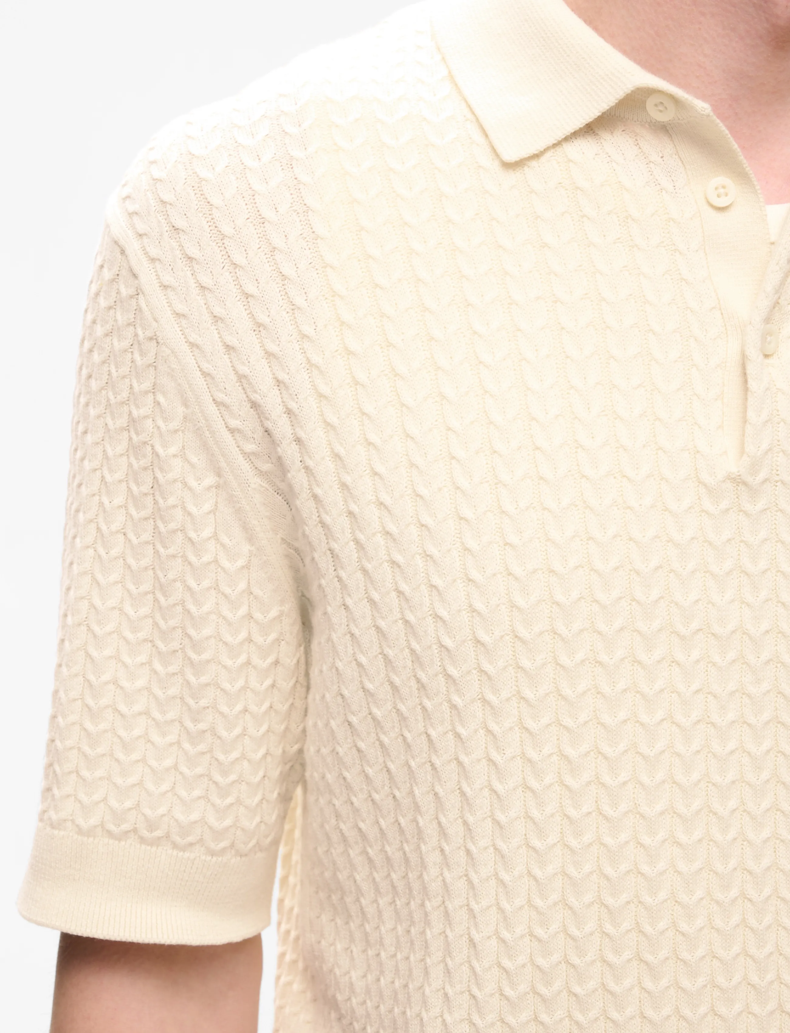 Matinique - MApolo BB - kortärmade pikéer - off white - 5