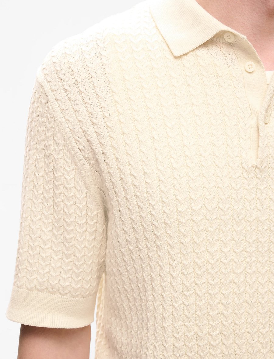 Matinique - MApolo BB - kortärmade pikéer - off white - 5