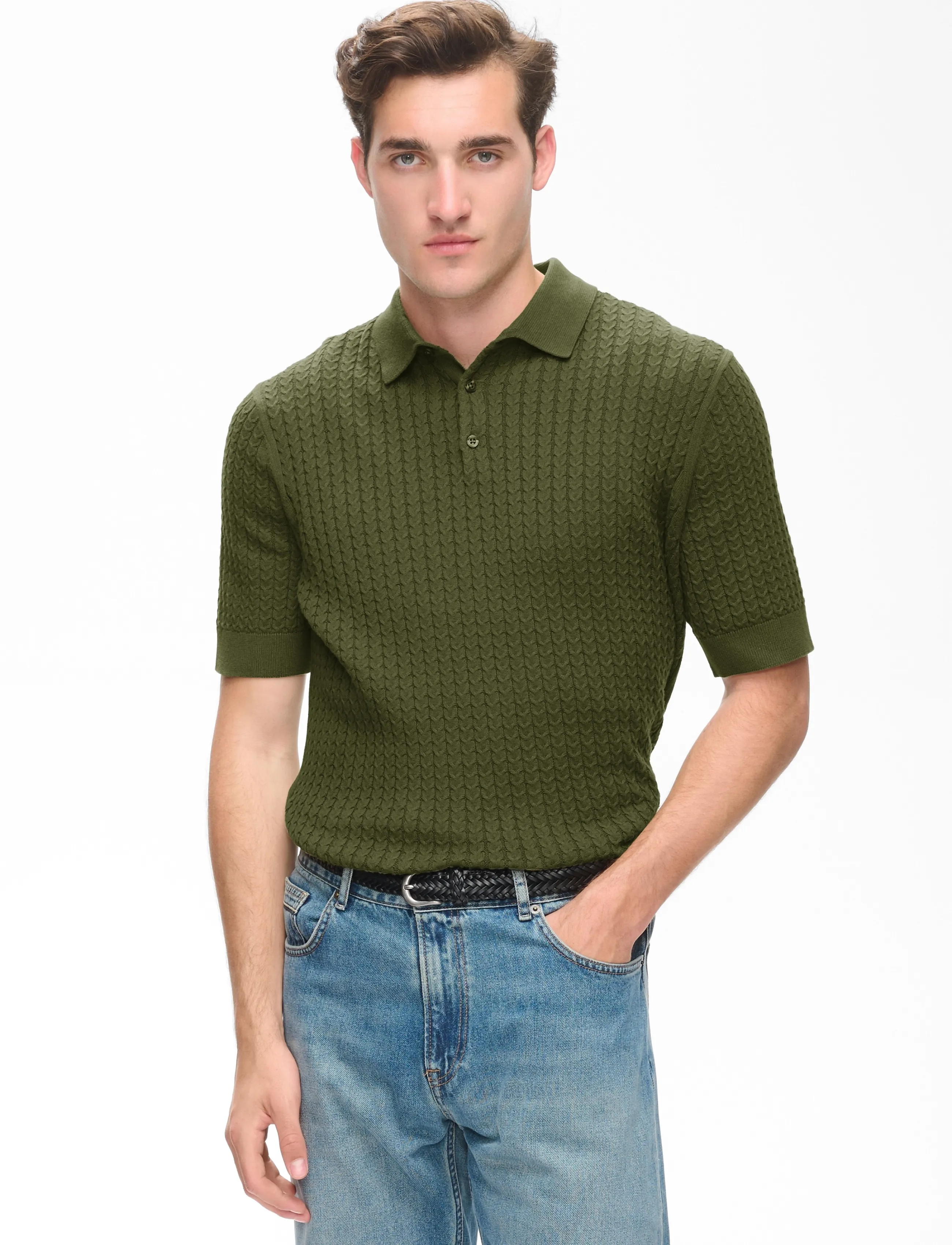 Matinique MApolo BB - Polosärgid - OLIVE NIGHT / khaki/green