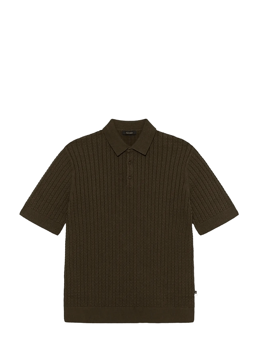 Matinique - MApolo BB - short-sleeved polos - turkish coffee - 1