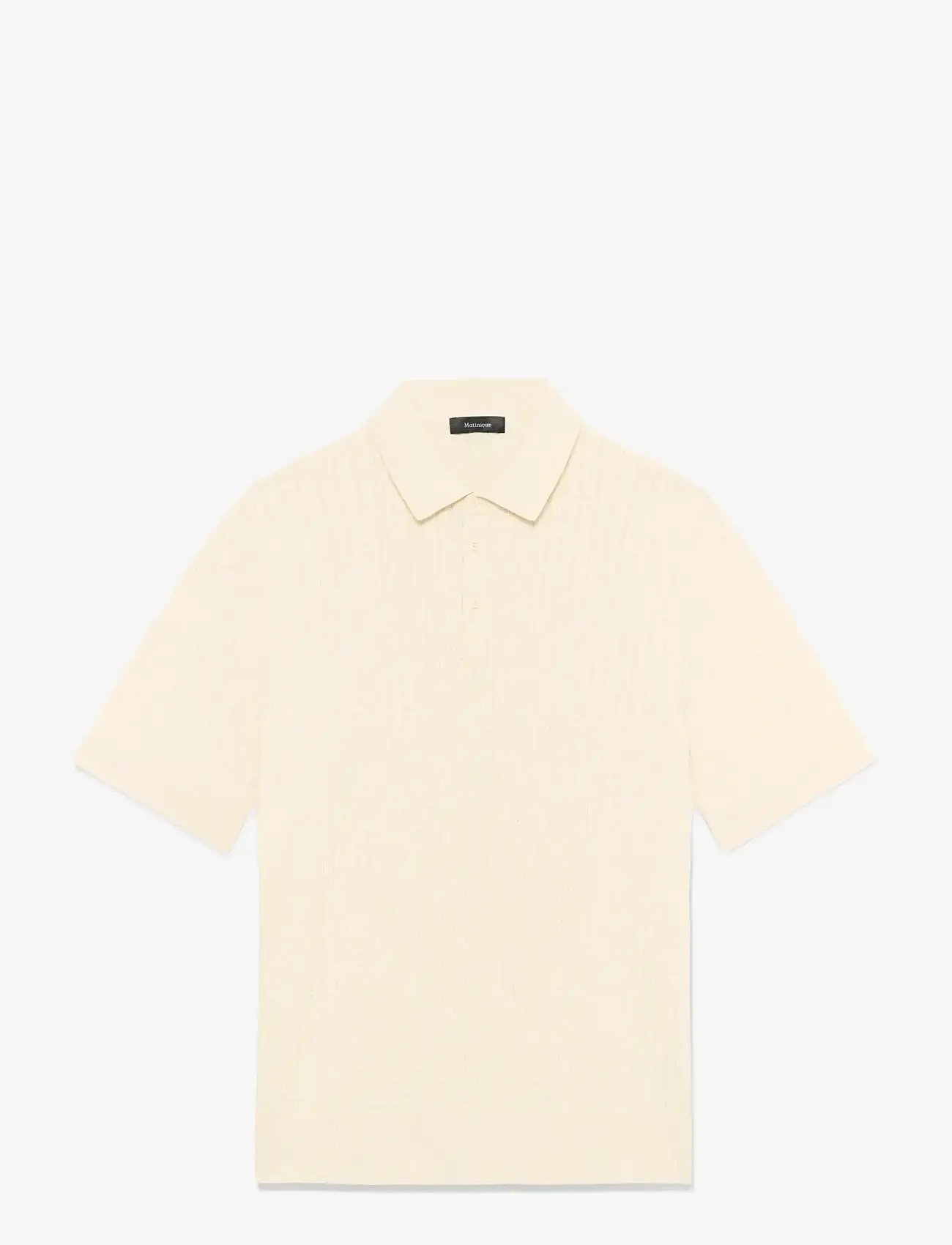 Matinique - MApolo BB - kortærmede poloer - vanilla ice - 1