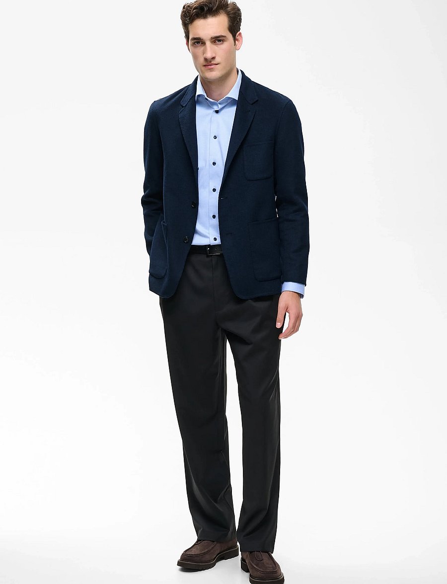 Matinique - MAcolt Casual 3 - einreiher - dark navy melange - 0