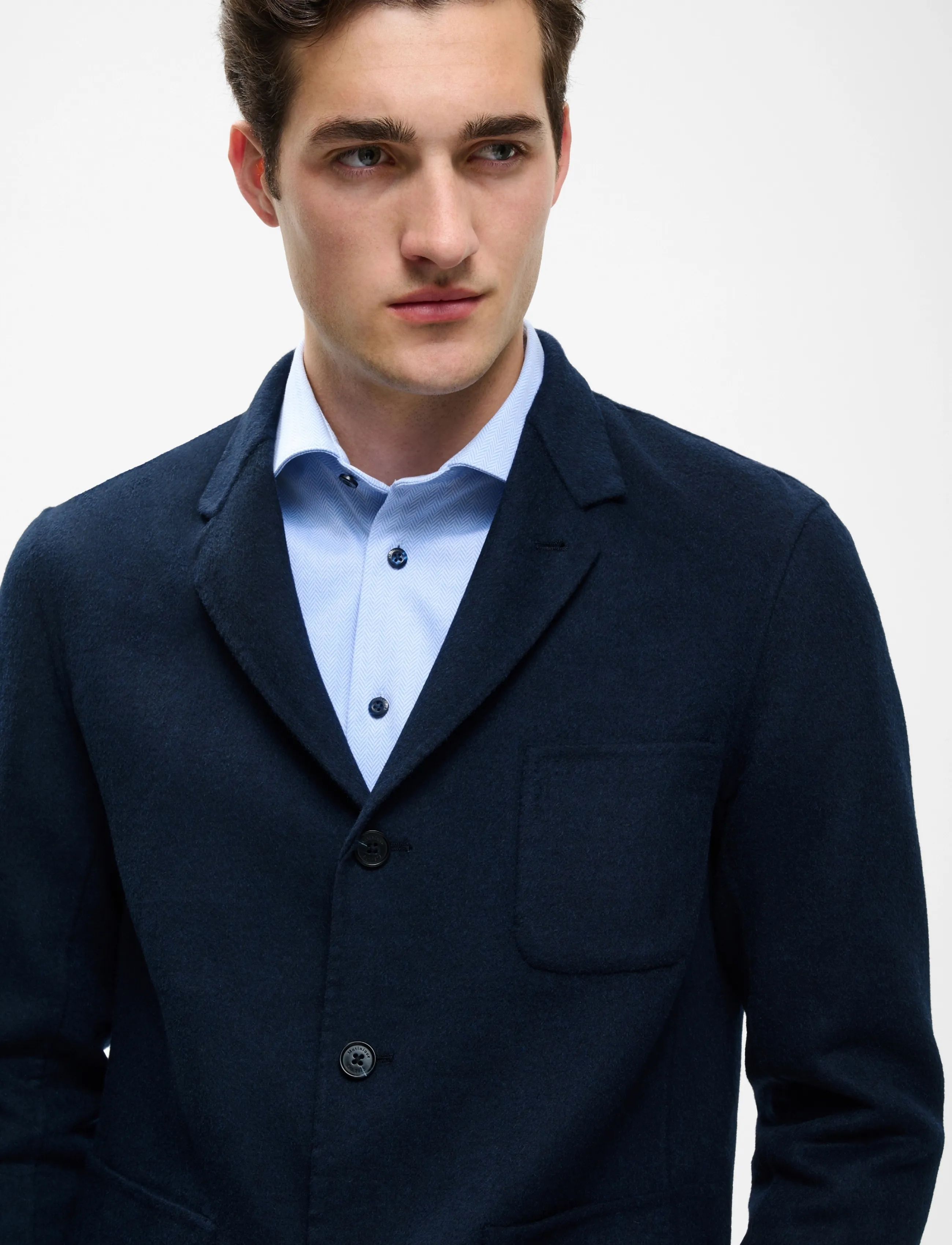 Matinique - MAcolt Casual 3 - single breasted blazers - dark navy melange - 5