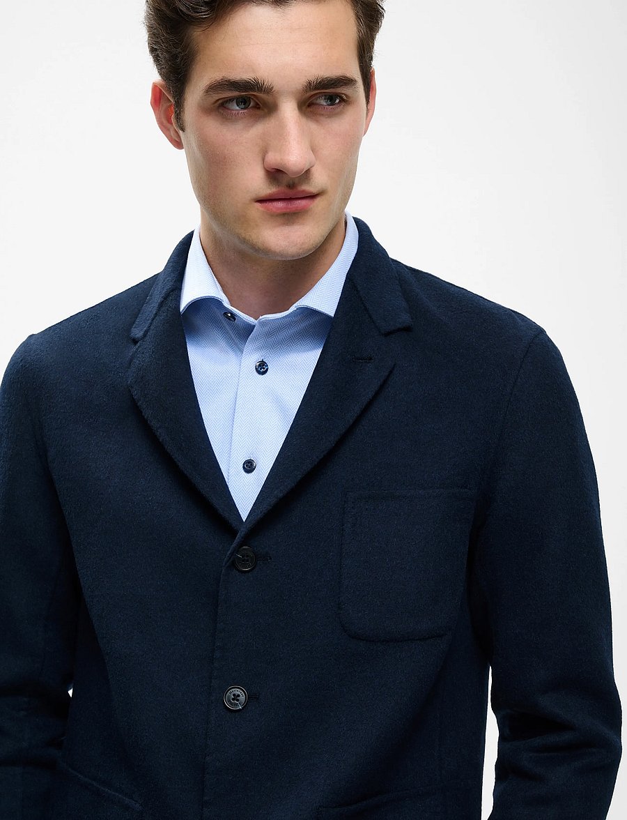 Matinique - MAcolt Casual 3 - einreiher - dark navy melange - 5