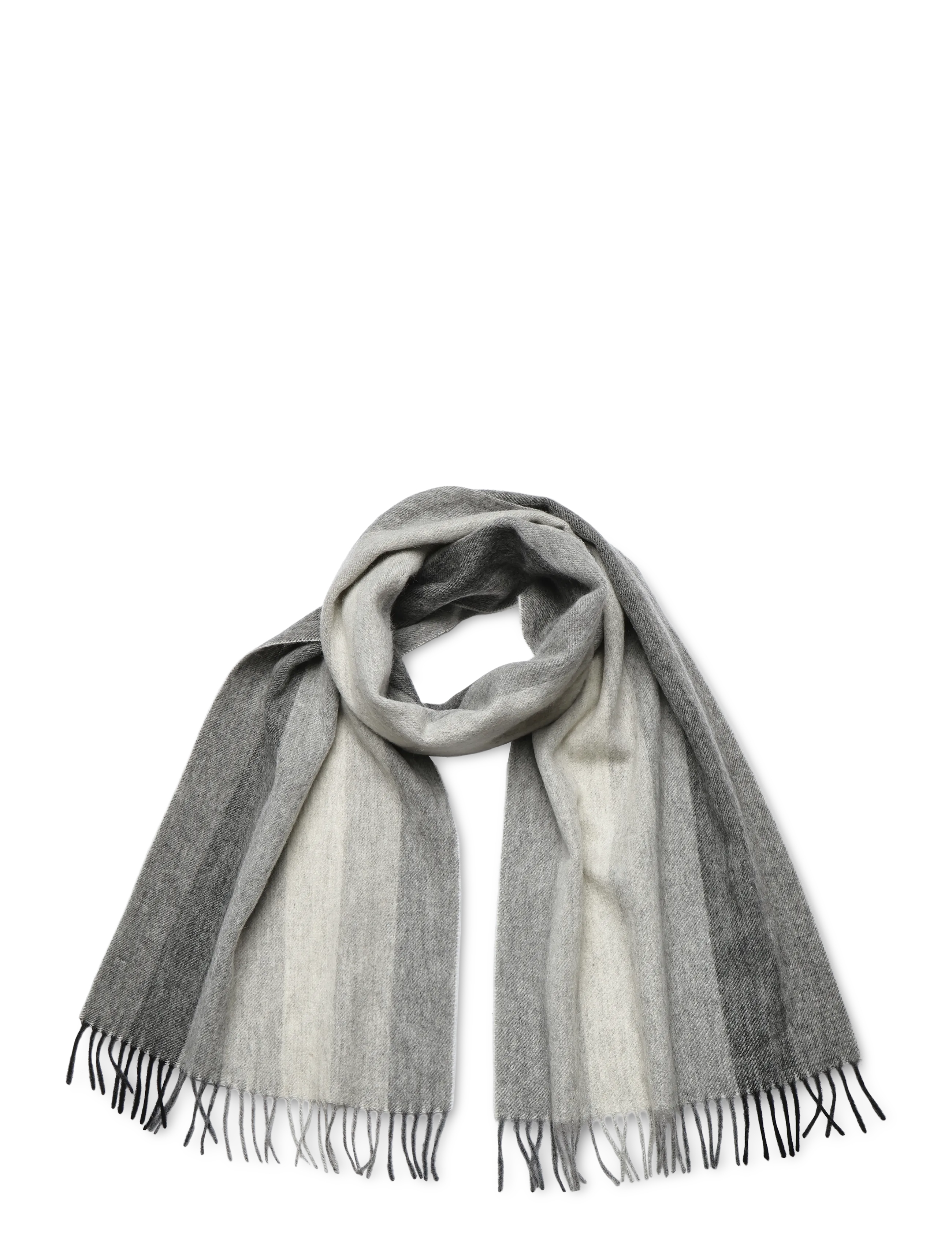 Matinique MAstripe Scarf - Sjalar & Halsdukar - DARK GREY MELANGE / grey