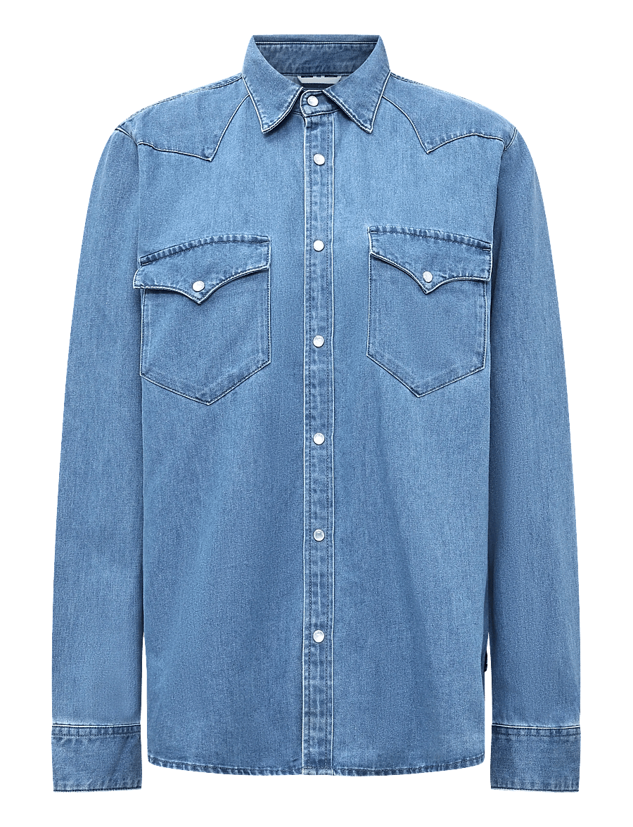Matinique - MAwestie Heritage - teksasärgid - medium washed denim - 1