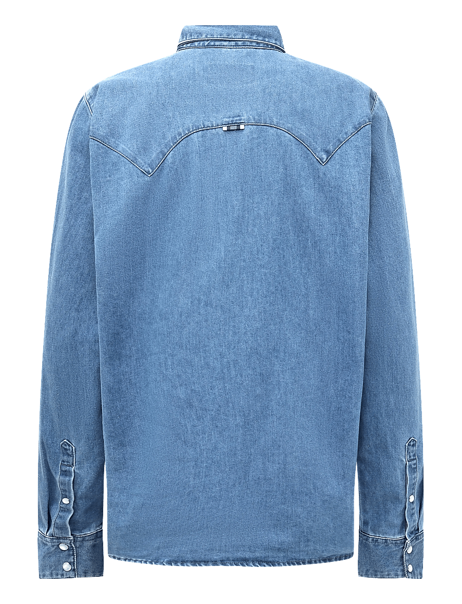 Matinique - MAwestie Heritage - teksasärgid - medium washed denim - 2