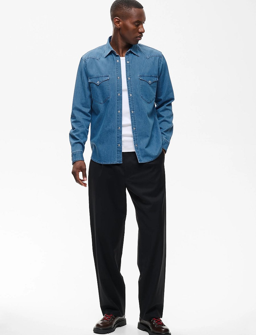 Matinique - MAwestie Heritage - teksasärgid - medium washed denim - 3
