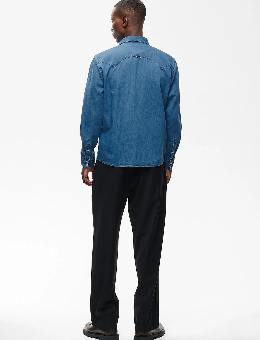 Matinique - MAwestie Heritage - teksasärgid - medium washed denim - 4