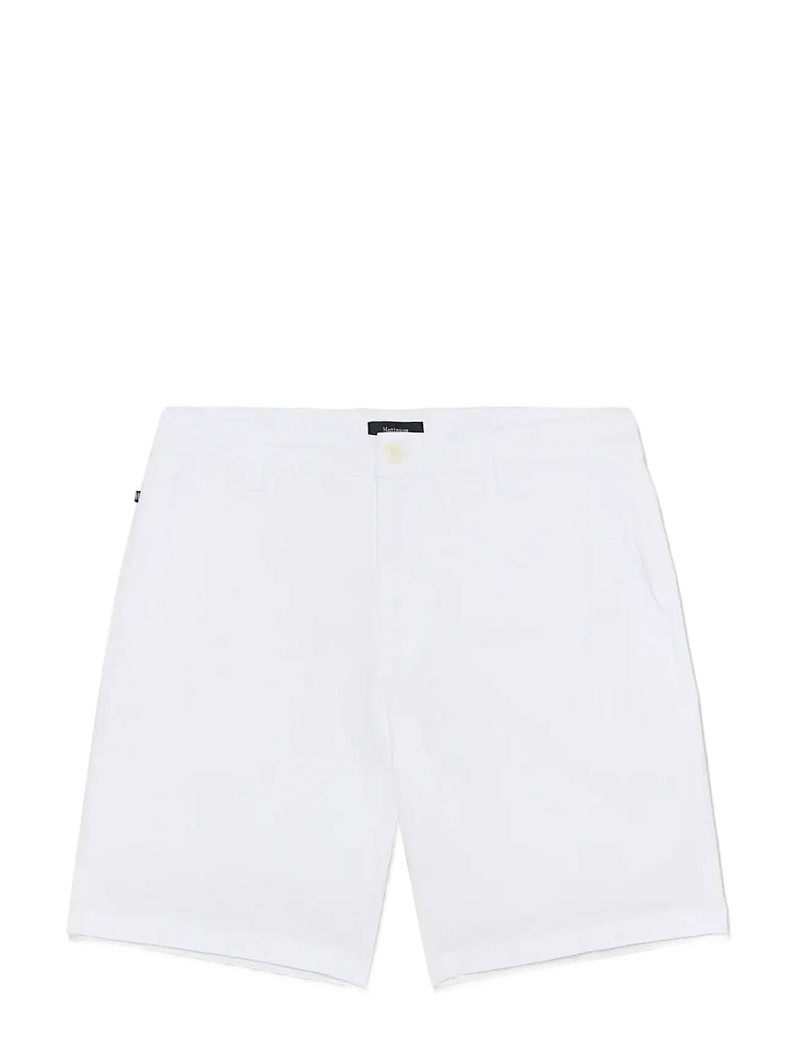 Matinique - MAThomas Shorts - lühikesed vabaajapüksid - white - 1