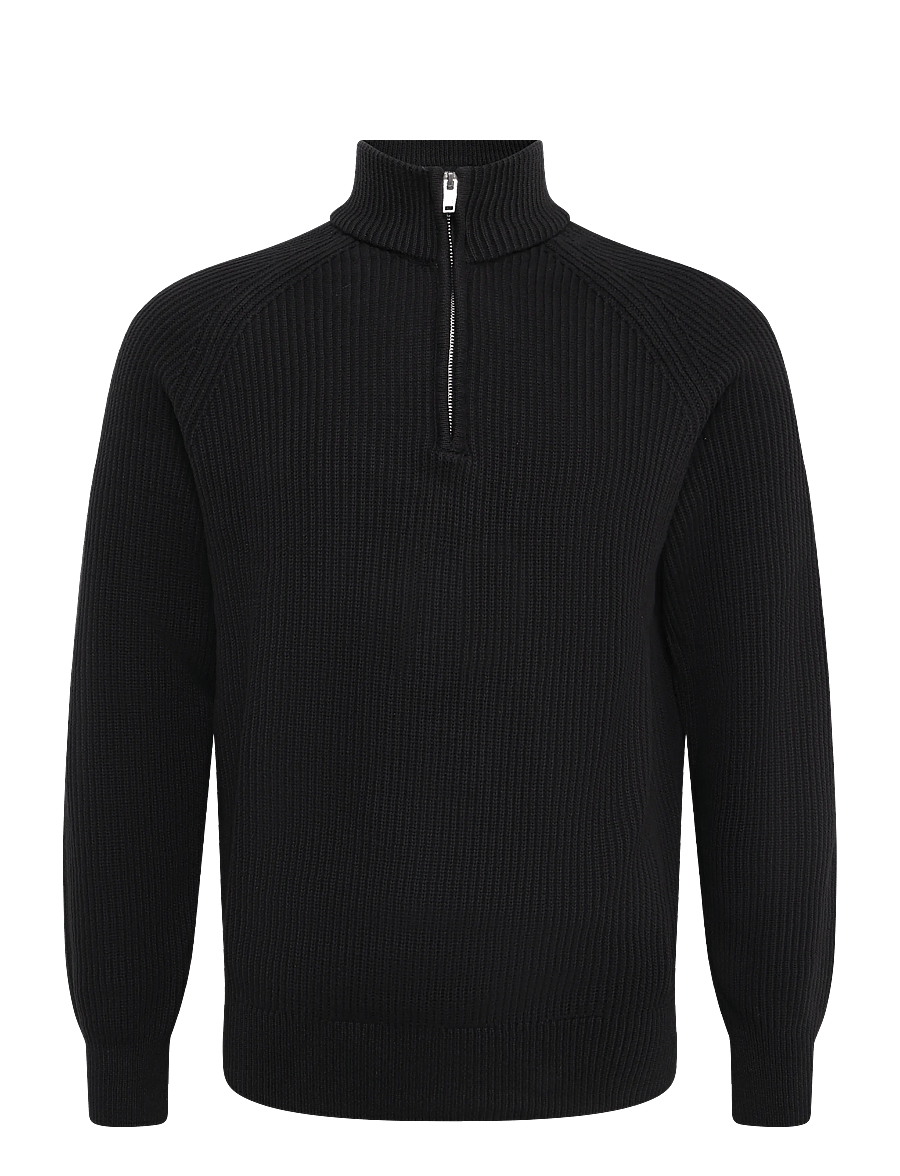 Matinique - MAhellson Z - poolpika lukuga džemprid - black - 1