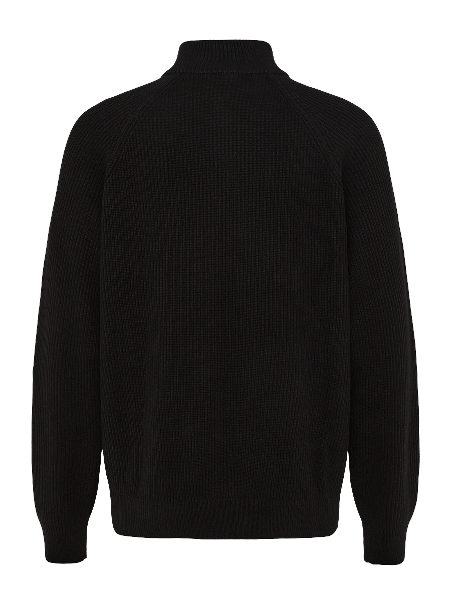 Matinique - MAhellson Z - half zip-tröjor - black - 2