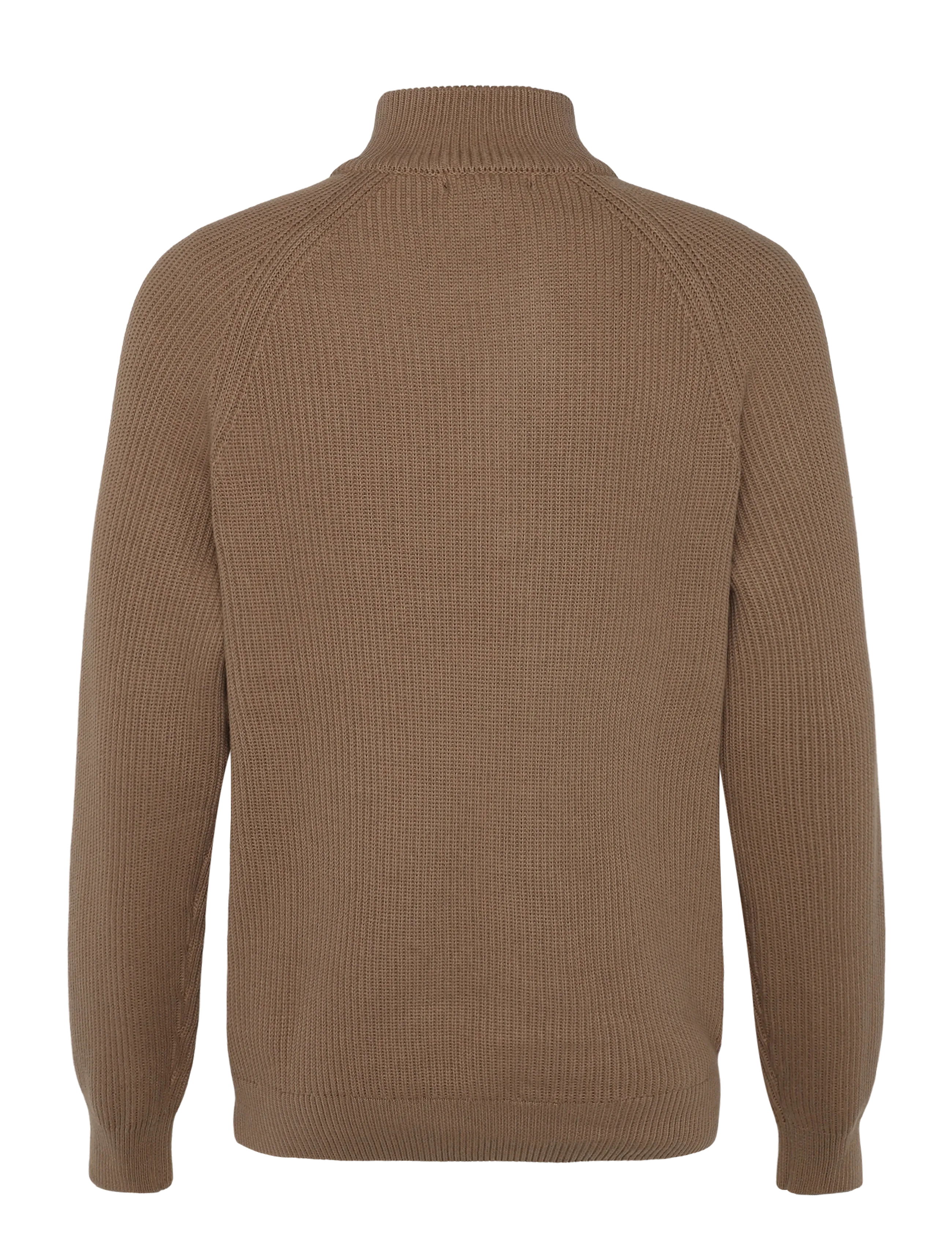 Matinique - MAhellson Z - half zip jumpers - caribou - 2