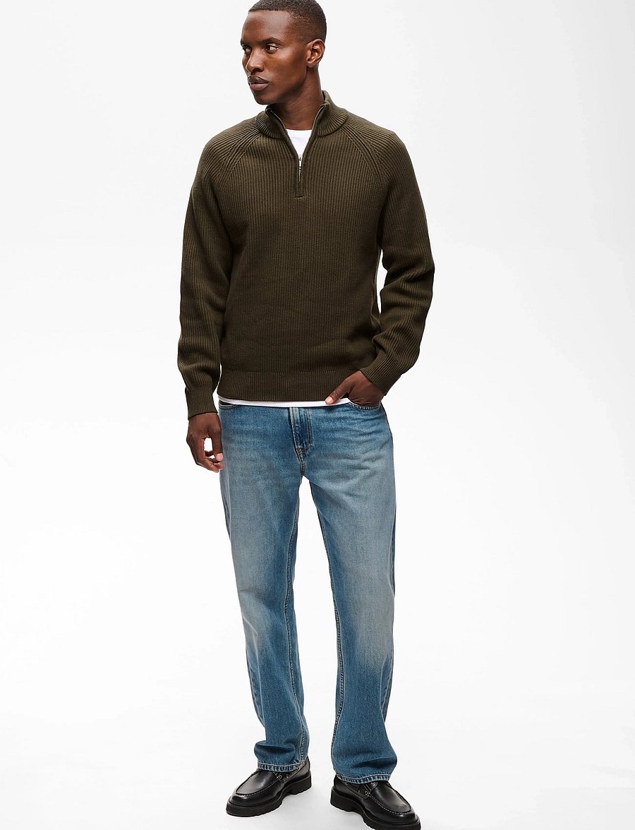 Matinique - MAhellson Z - pullover mit halbem reißverschluss - turkish coffee - 0