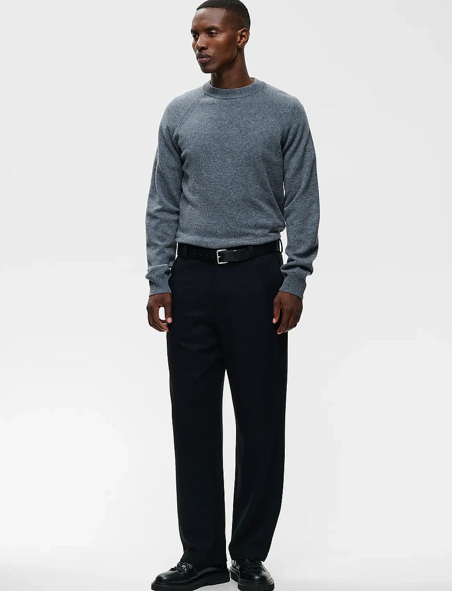 Matinique - MAchino Pant 73 - vabaajapüksid - dark navy - 2