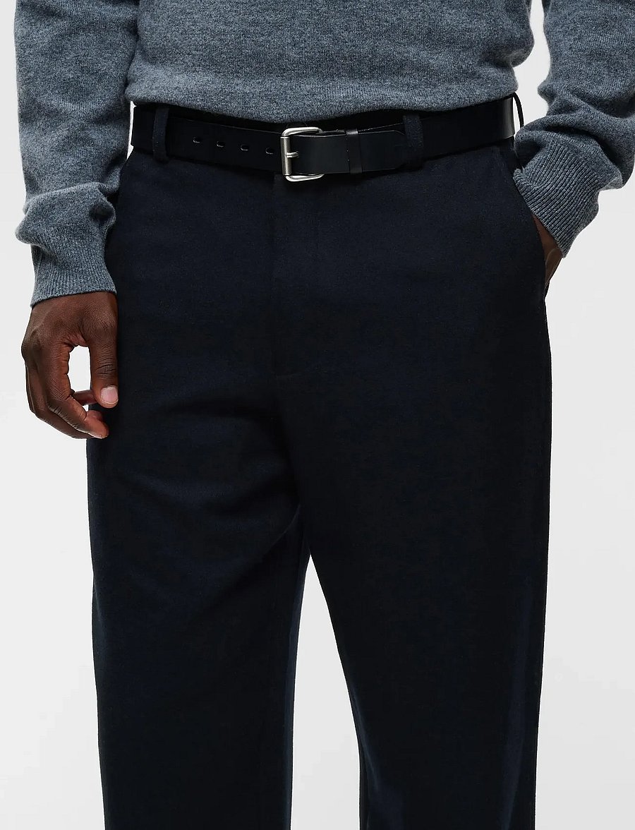 Matinique - MAchino Pant 73 - vabaajapüksid - dark navy - 4