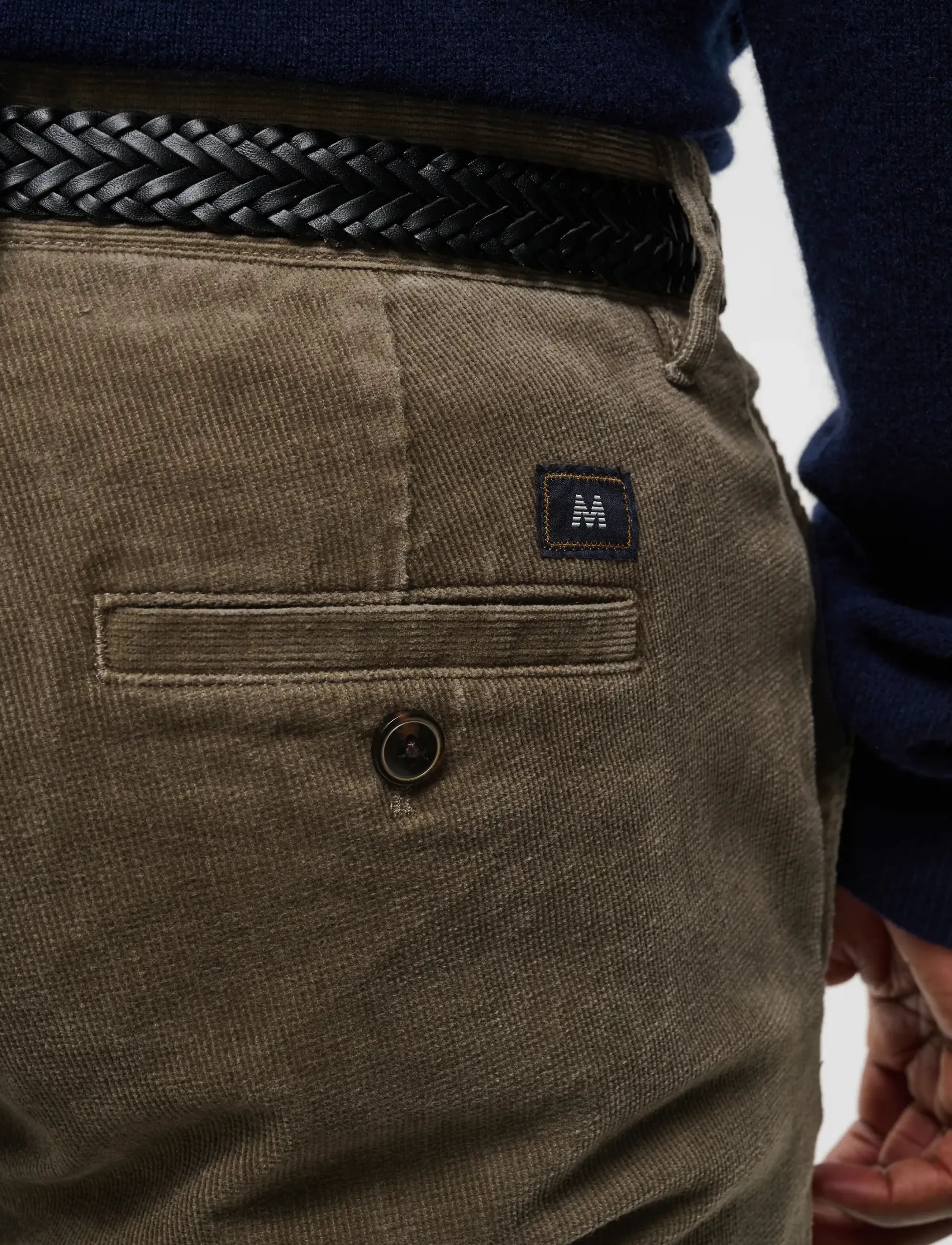 Matinique - MAparker Pant Heritage - casual byxor - silver sage - 4
