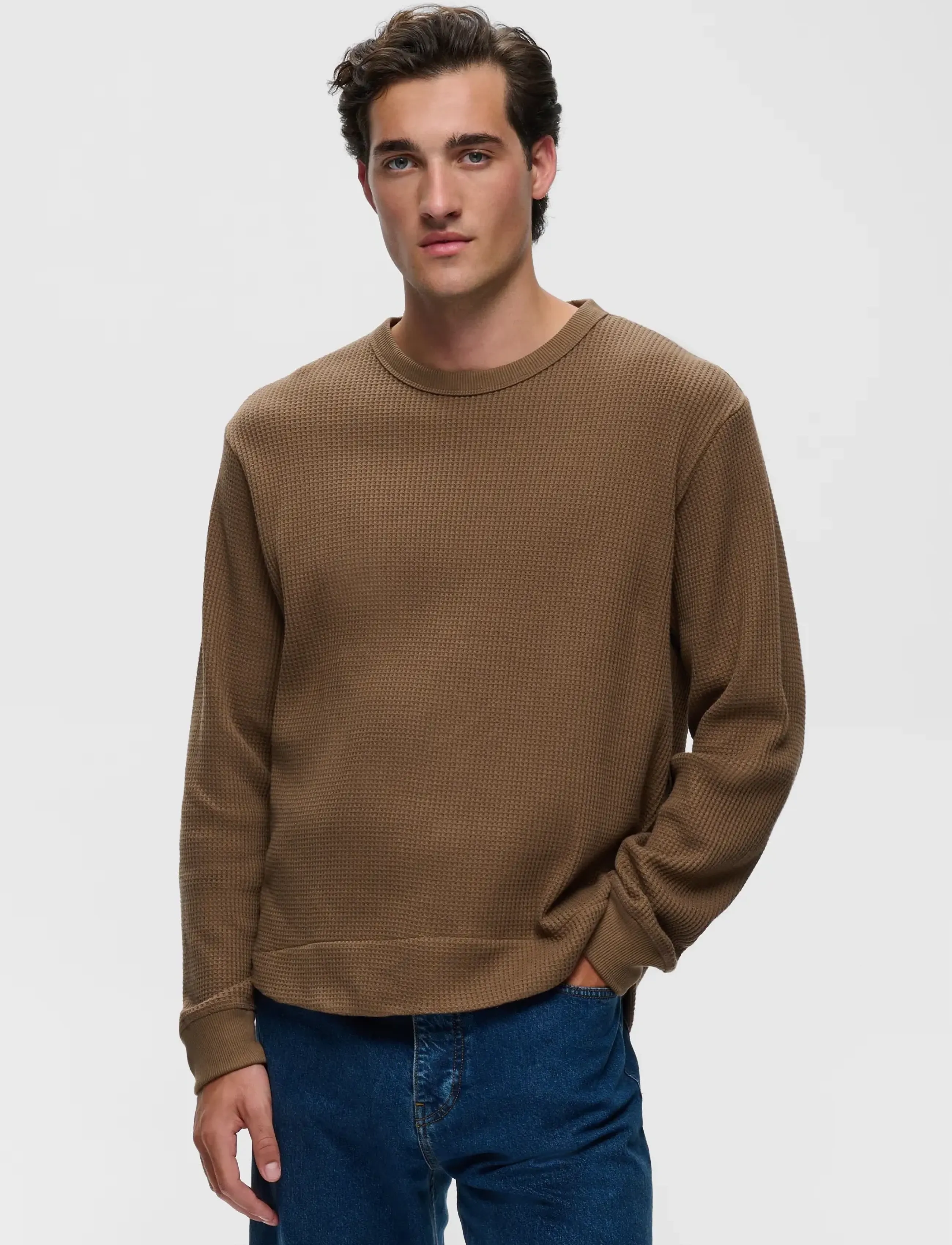 Matinique MAkai ls Heritage - T-shirts - DARK EARTH / brown