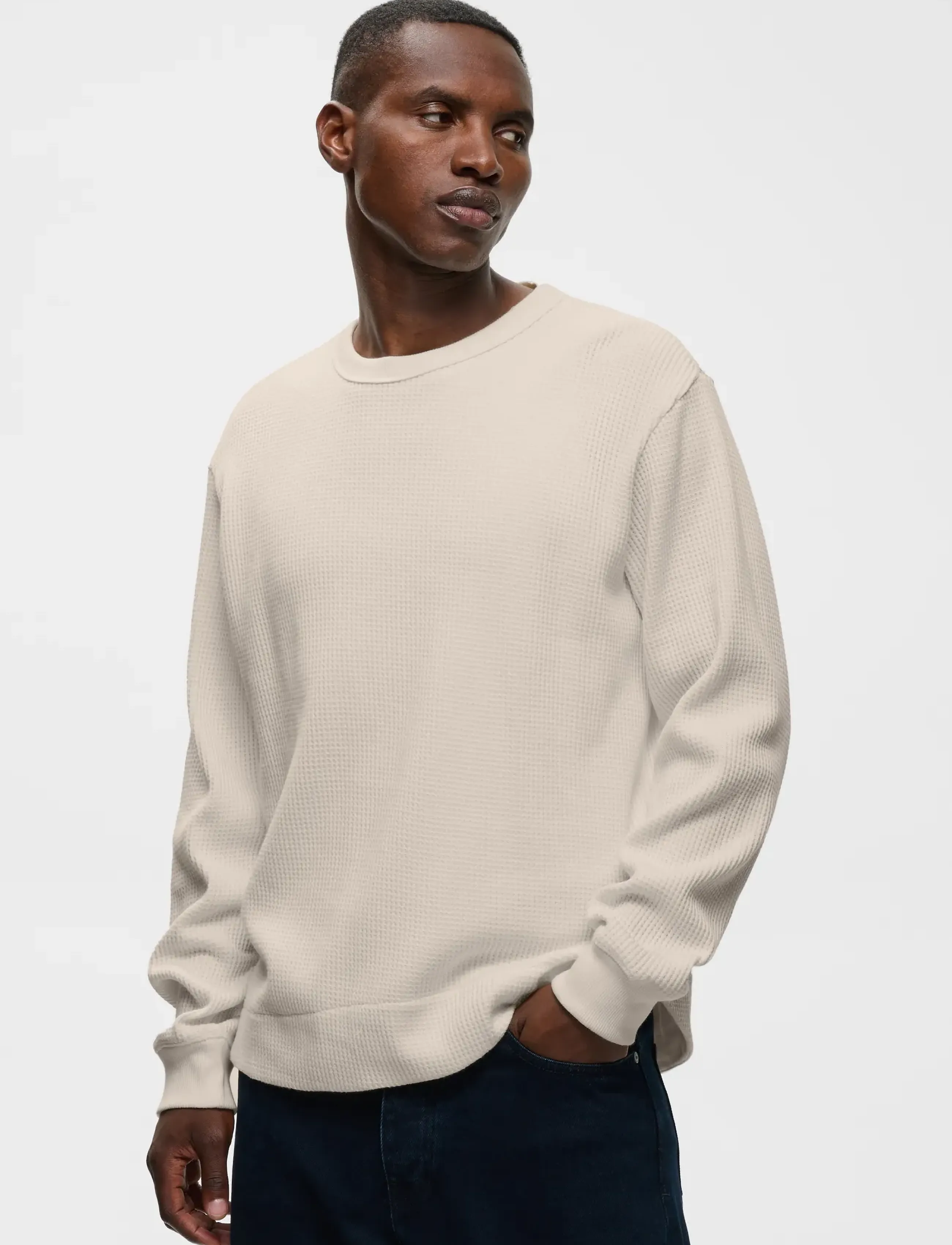 Matinique MAkai ls Heritage - T-shirts - EGGNOG / cream