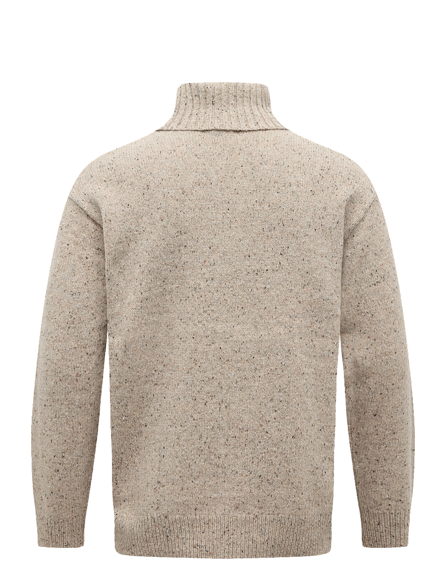Matinique - MAsweatio Roll - rollkragenpullover - eggnog - 2