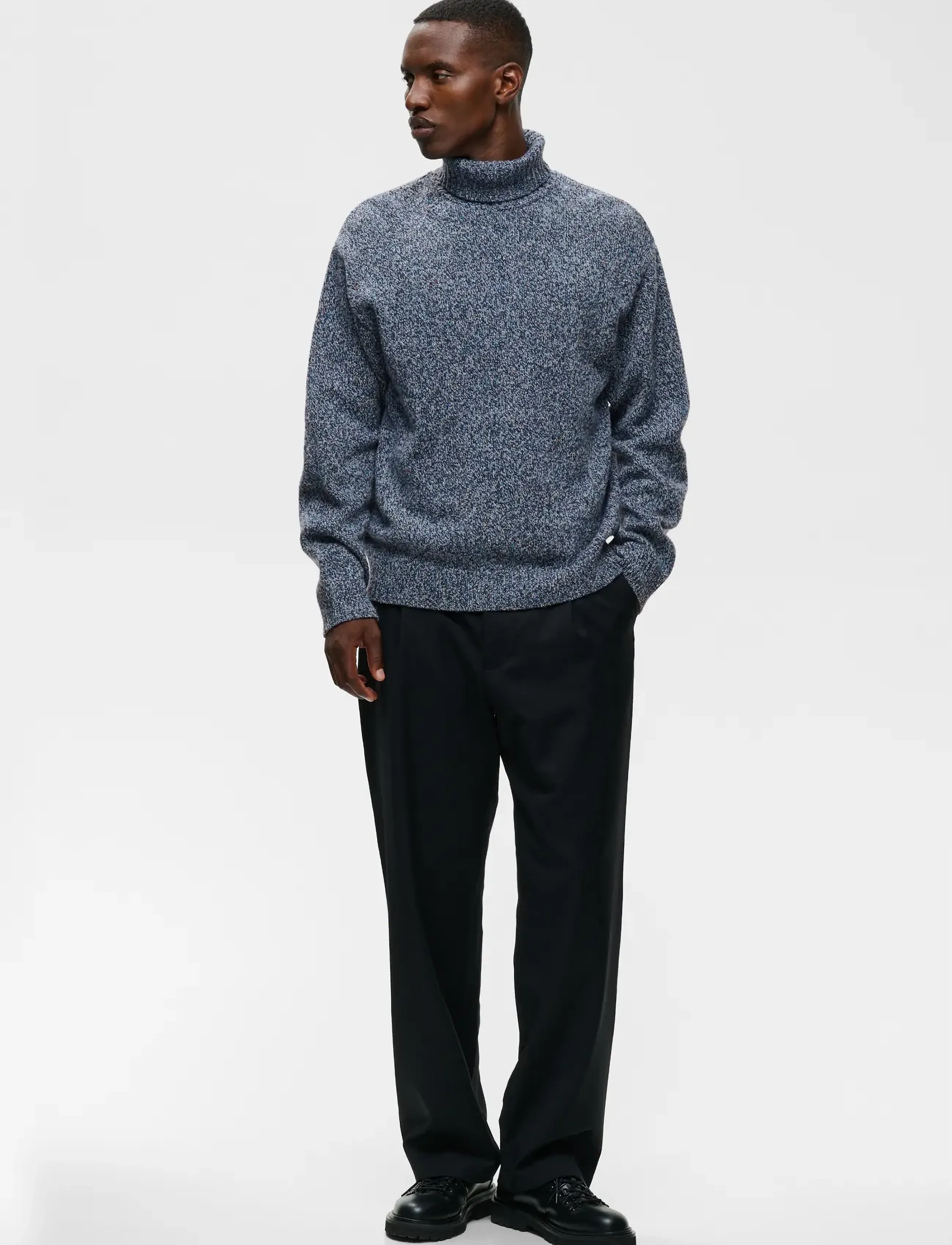 Matinique - MAsweatio Roll - polokrage - peacoat - 2