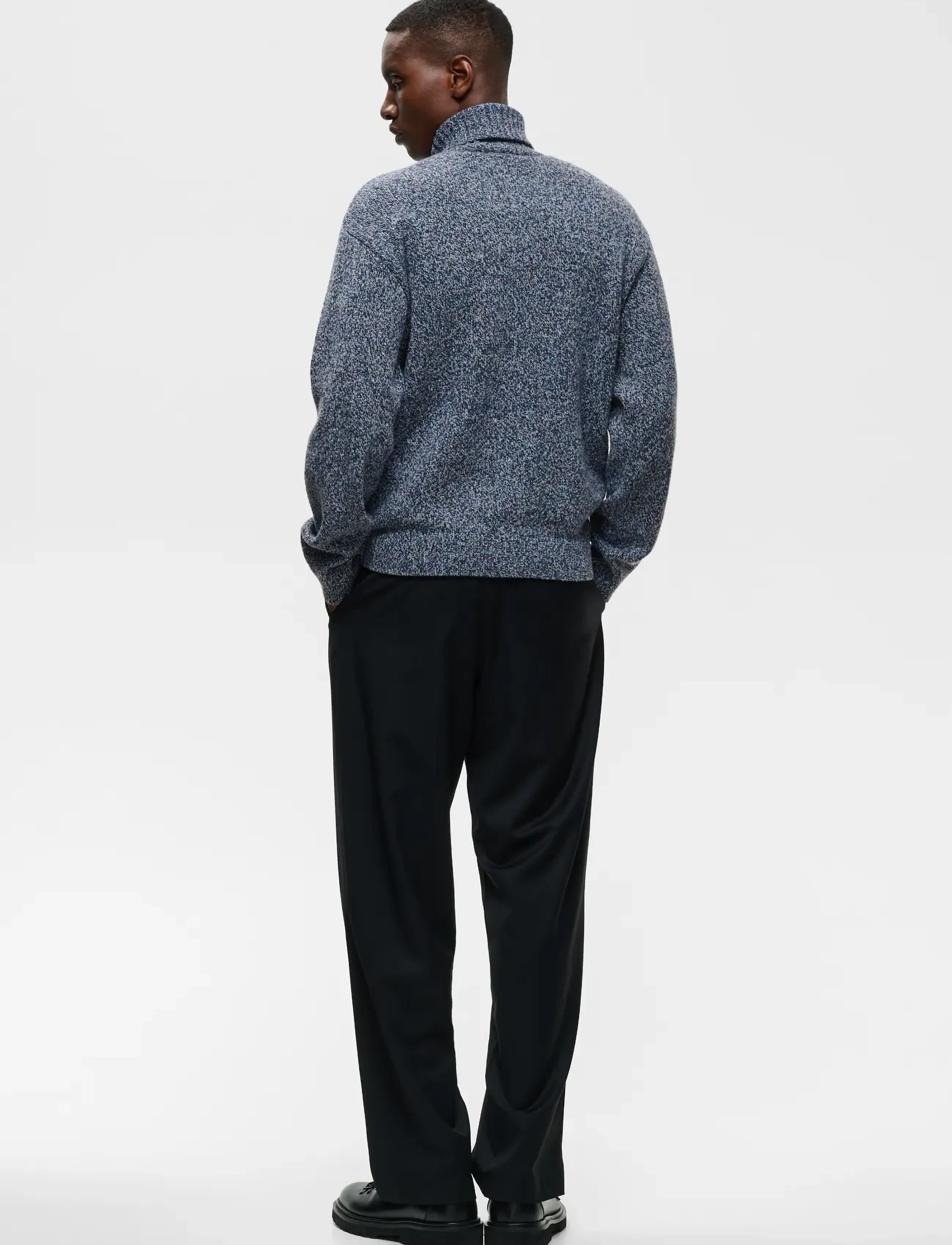 Matinique - MAsweatio Roll - polokrage - peacoat - 3