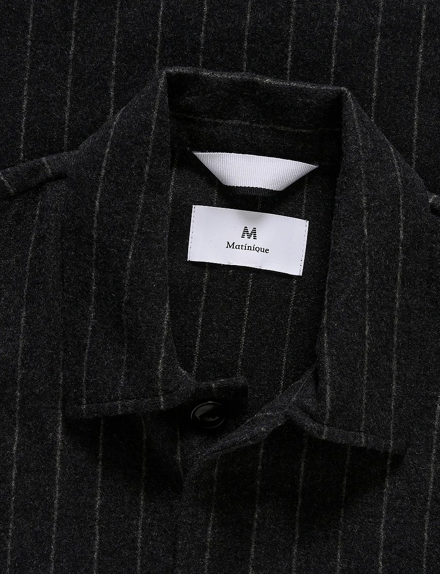 Matinique - MAcodhill 73 - vinterjackor - dark grey melange - 5