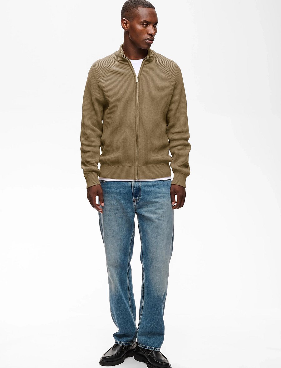 Matinique - MAhellson C - full zip jumpers - caribou - 3
