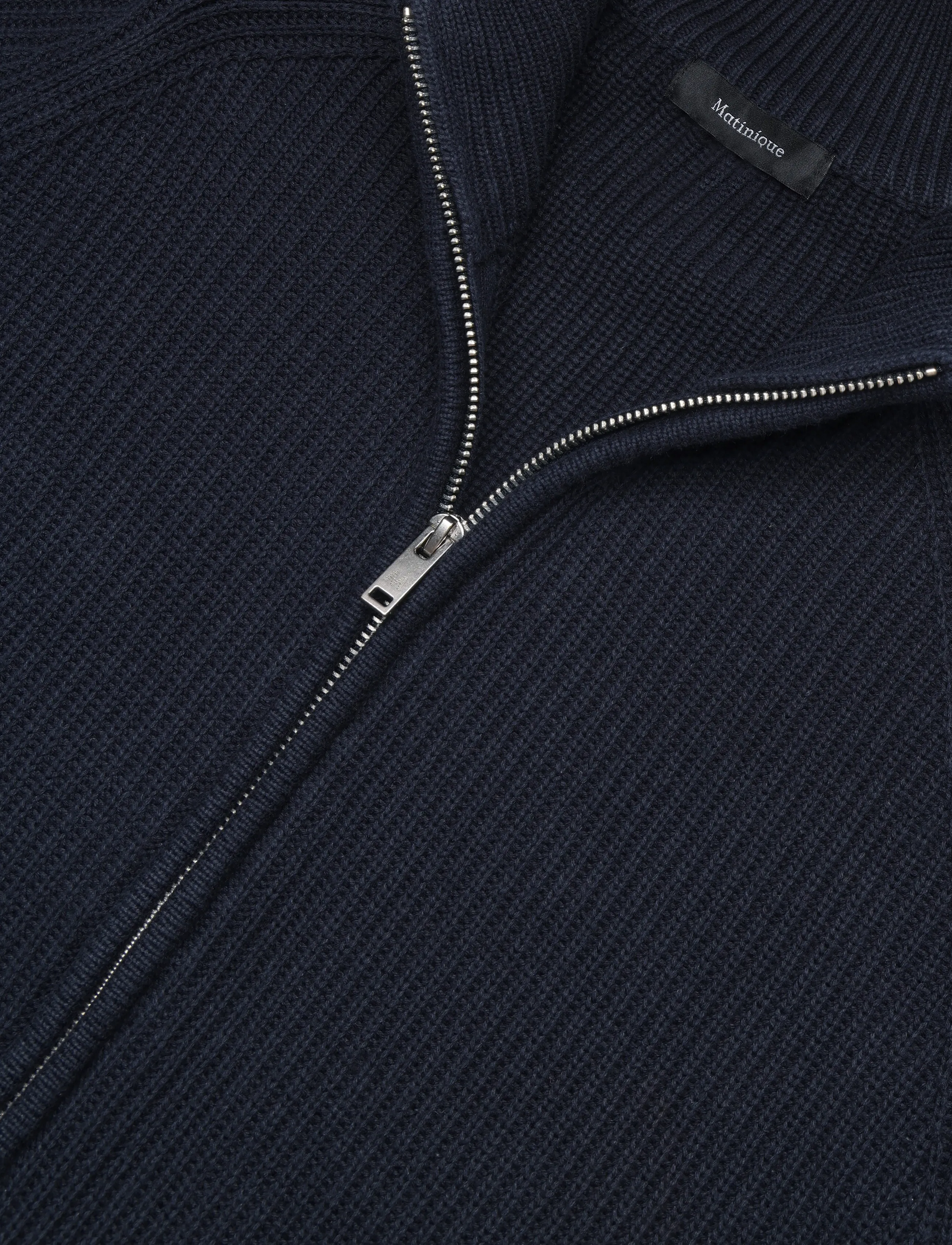 Matinique - MAhellson C - full zip tröjor - dark navy - 2