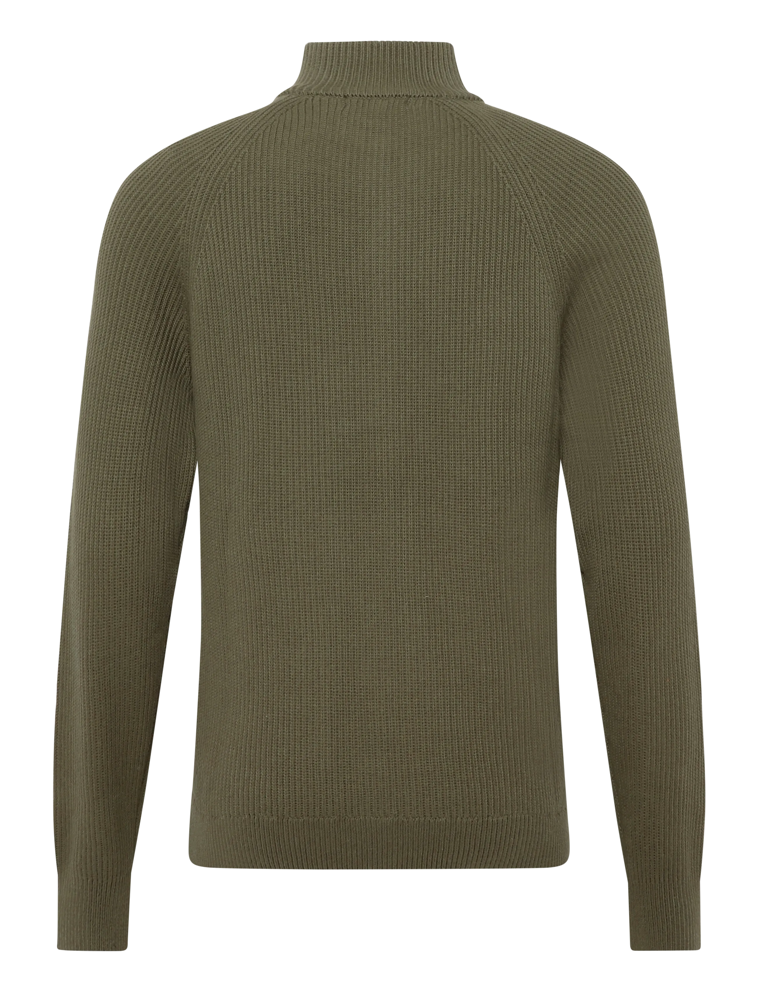 Matinique - MAhellson C - pullover mit durchgehendem reißverschluss - olive night - 2