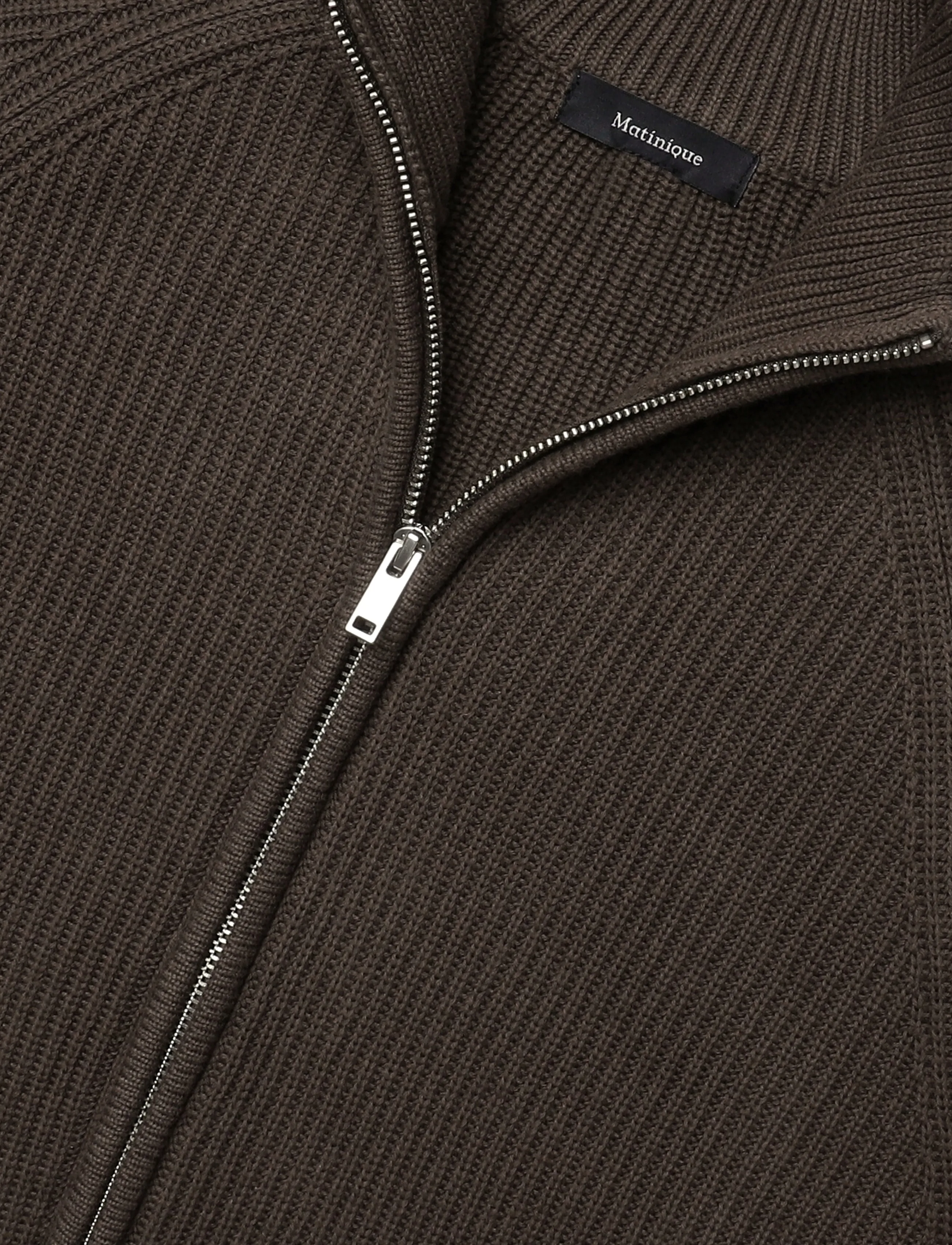 Matinique - MAhellson C - full zip tröjor - turkish coffee - 2