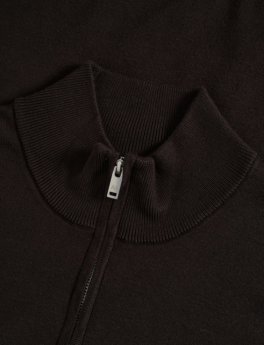 Matinique - MAkerome Z - pullover mit halbem reißverschluss - chocolate torte - 5