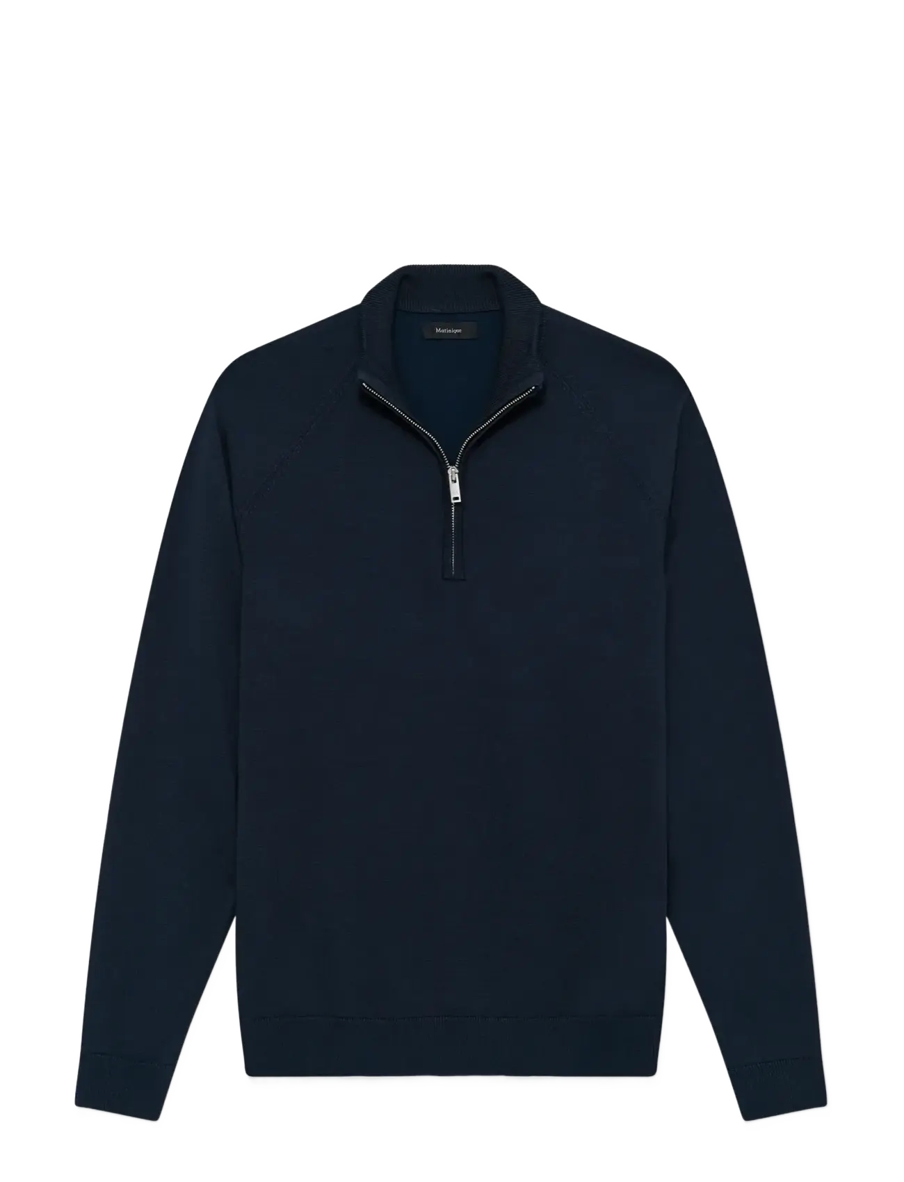 Matinique MAkerome Z - Pullover mit halbem Reißverschluss - DARK NAVY / navy