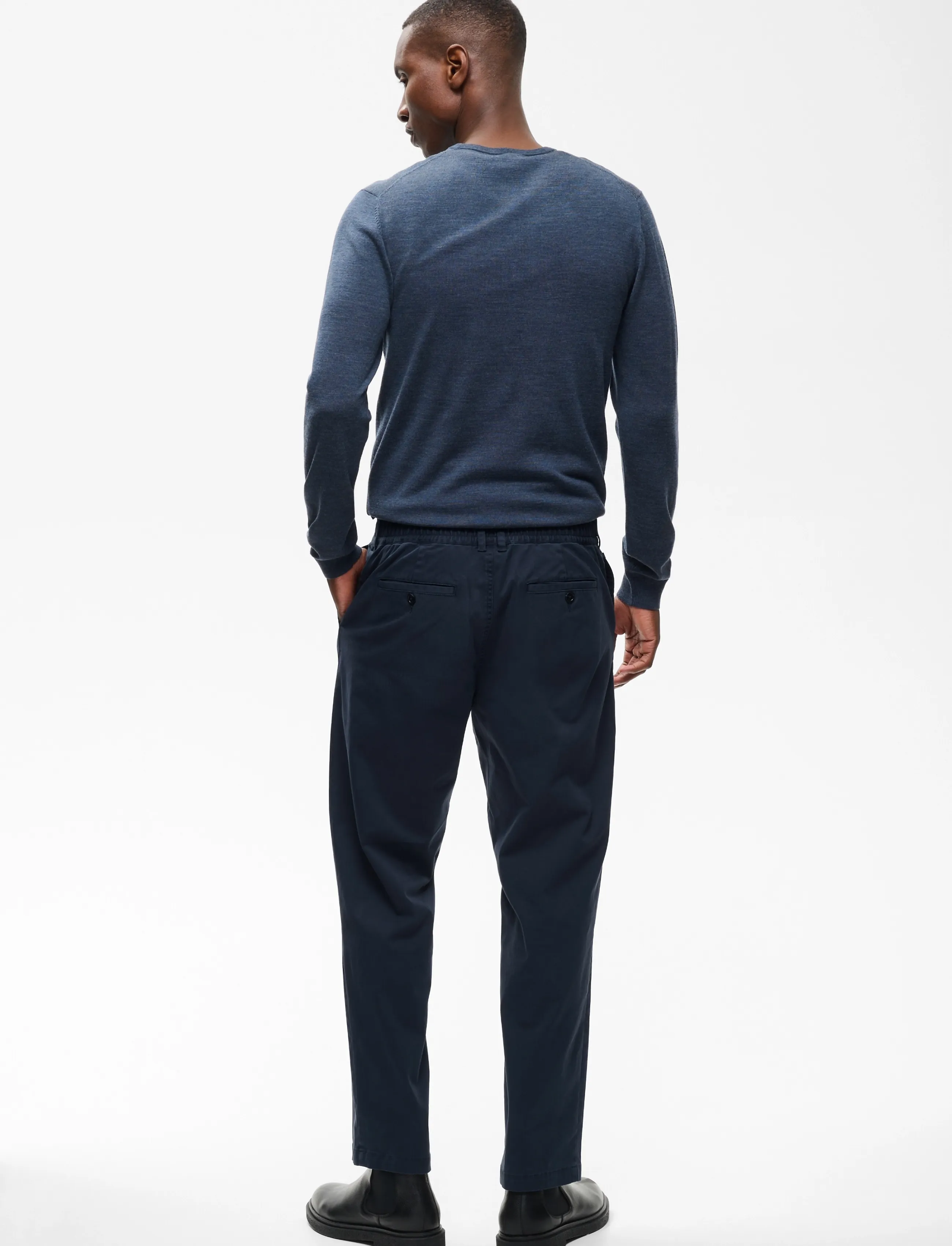 Matinique - MAharlow Pant - casual bukser - dark navy - 3