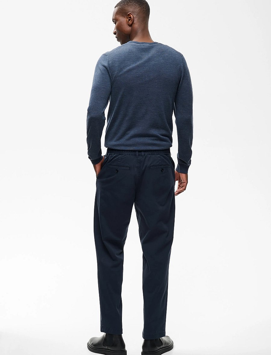 Matinique - MAharlow Pant - casual bukser - dark navy - 3