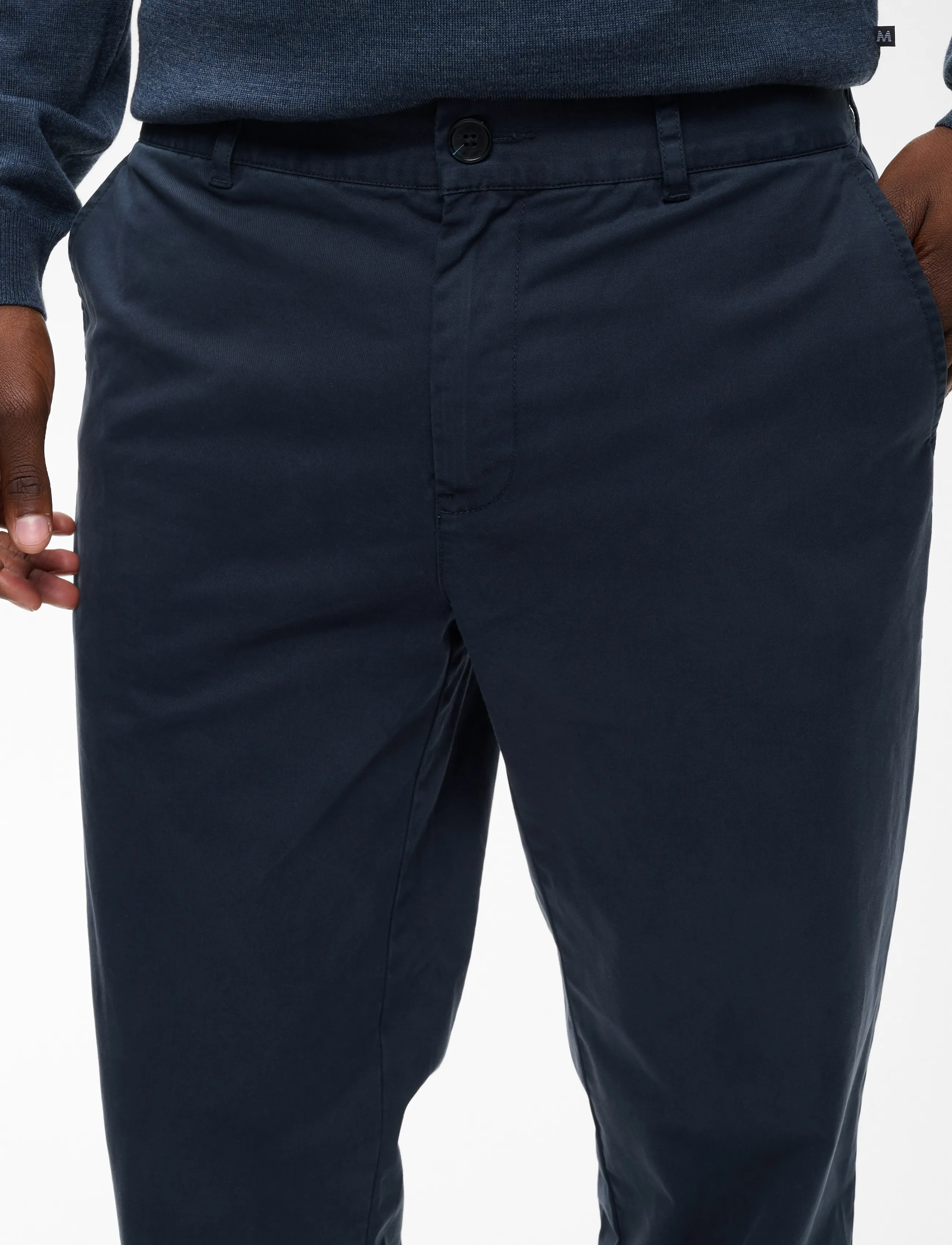 Matinique - MAharlow Pant - casual bukser - dark navy - 4