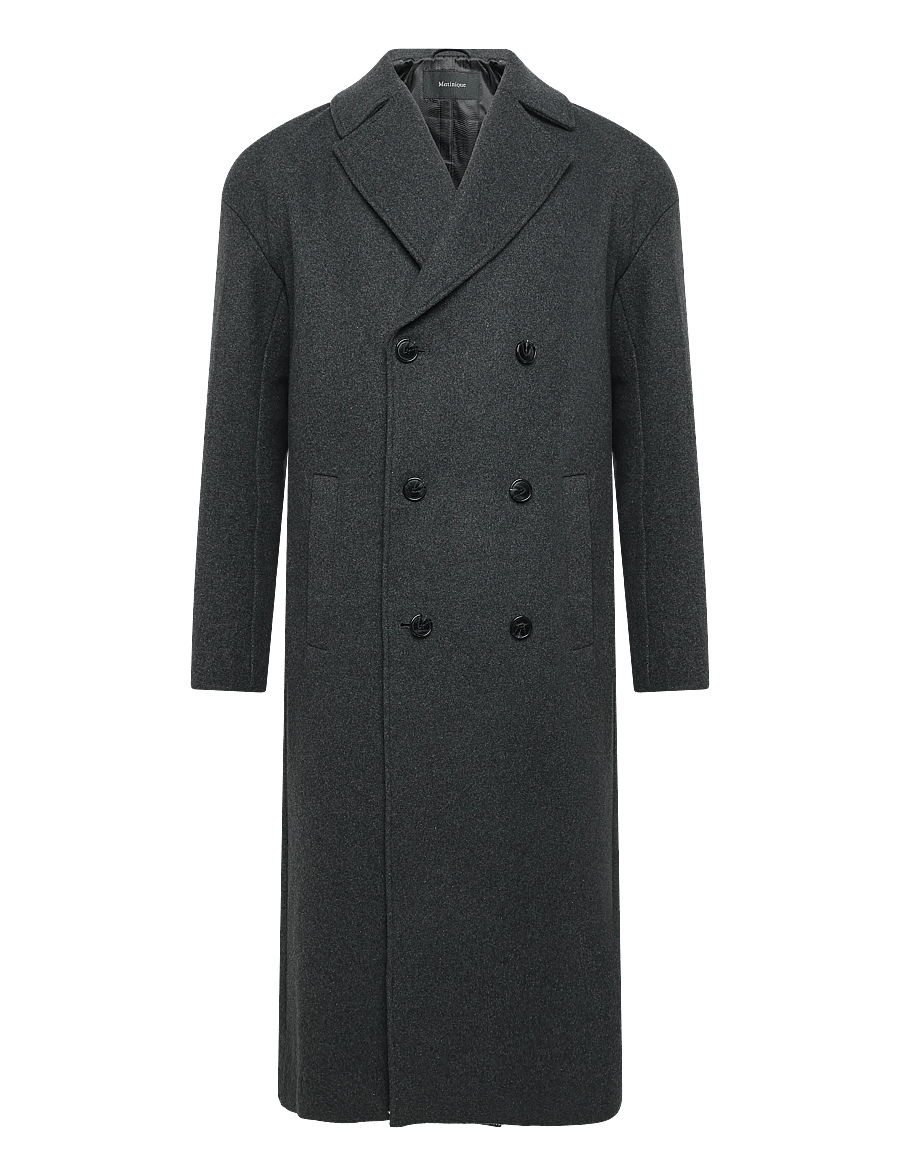 Matinique - MABullmer Long - talvejoped - medium grey melange - 1