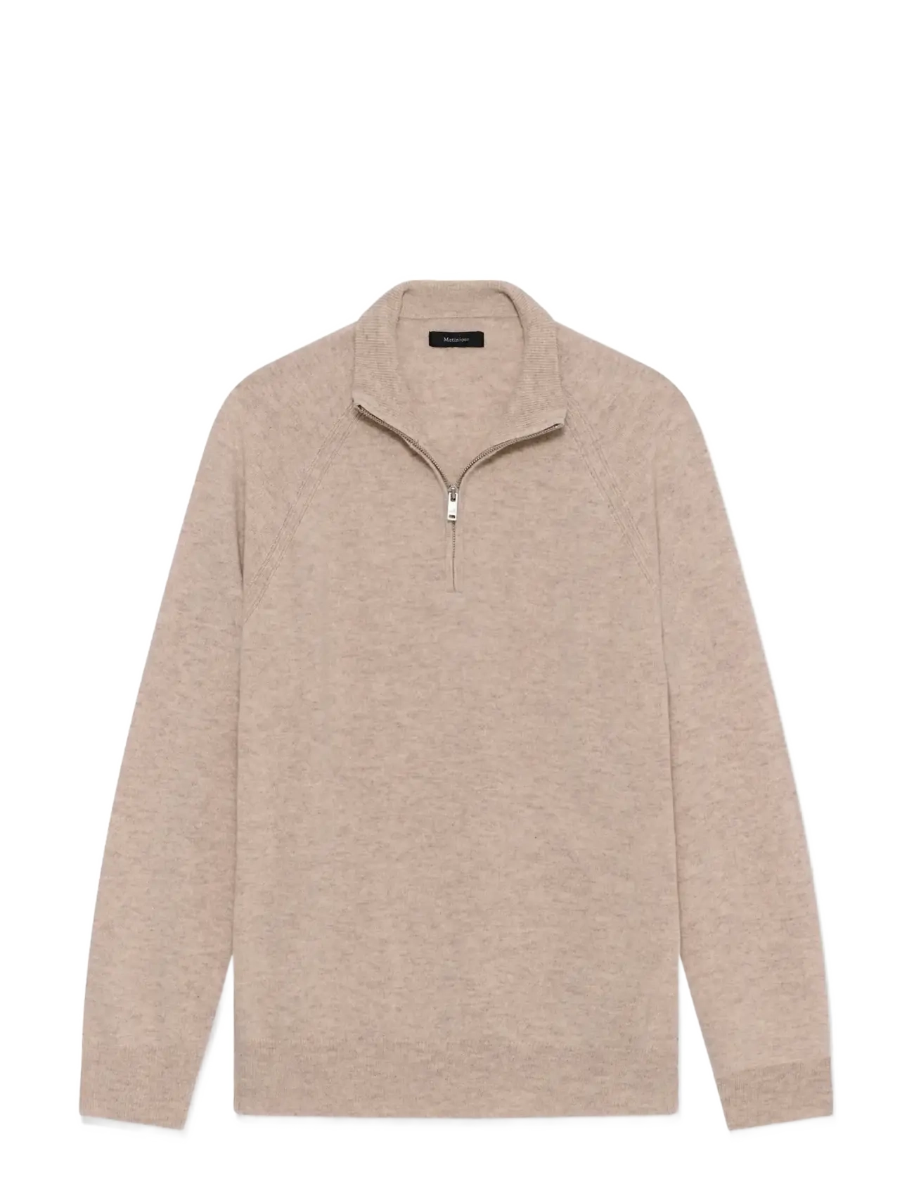 Matinique MAhellson Z - Knitwear - EGGNOG MELANGE / beige