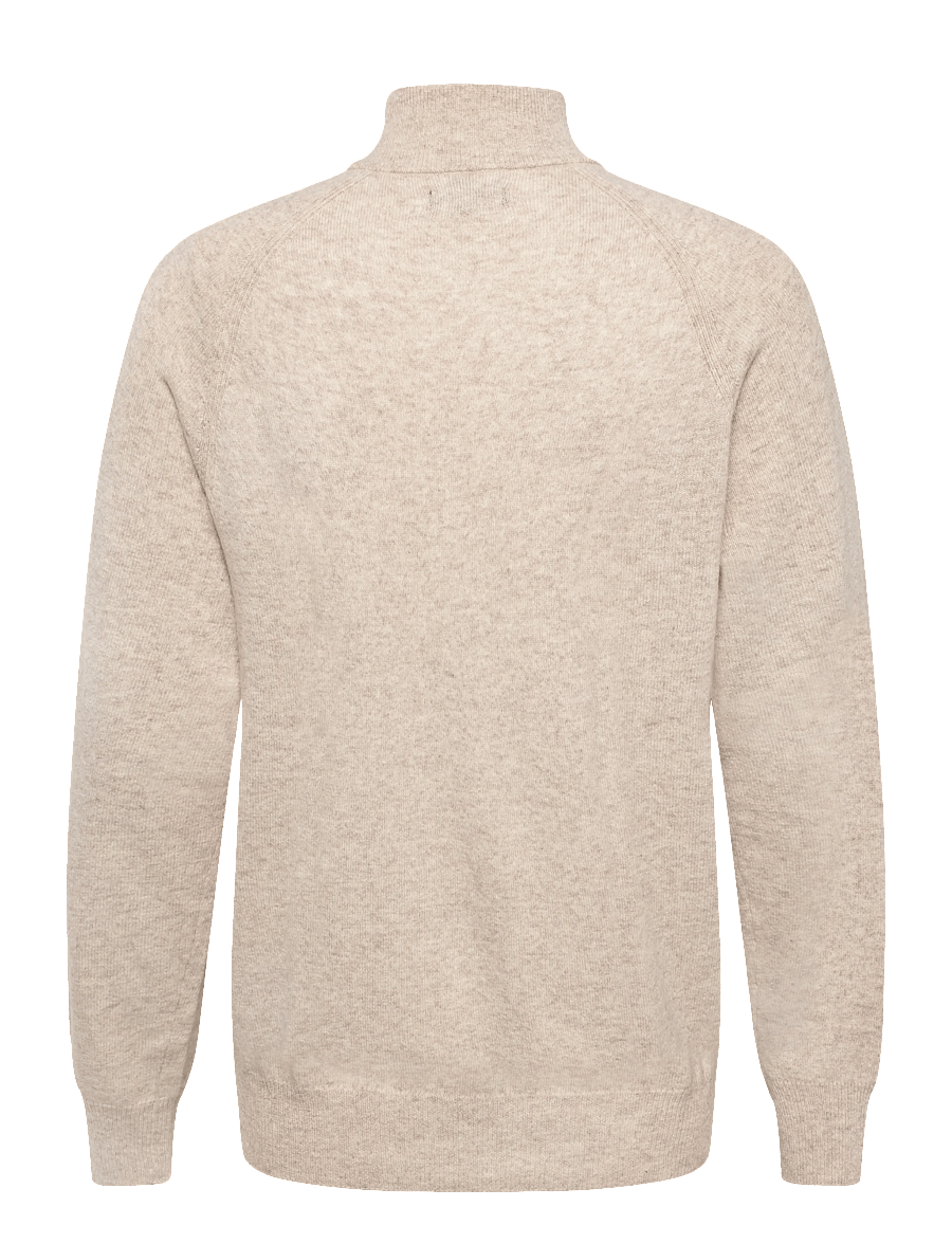 Matinique - MAhellson Z - pullover mit halbem reißverschluss - eggnog melange - 2