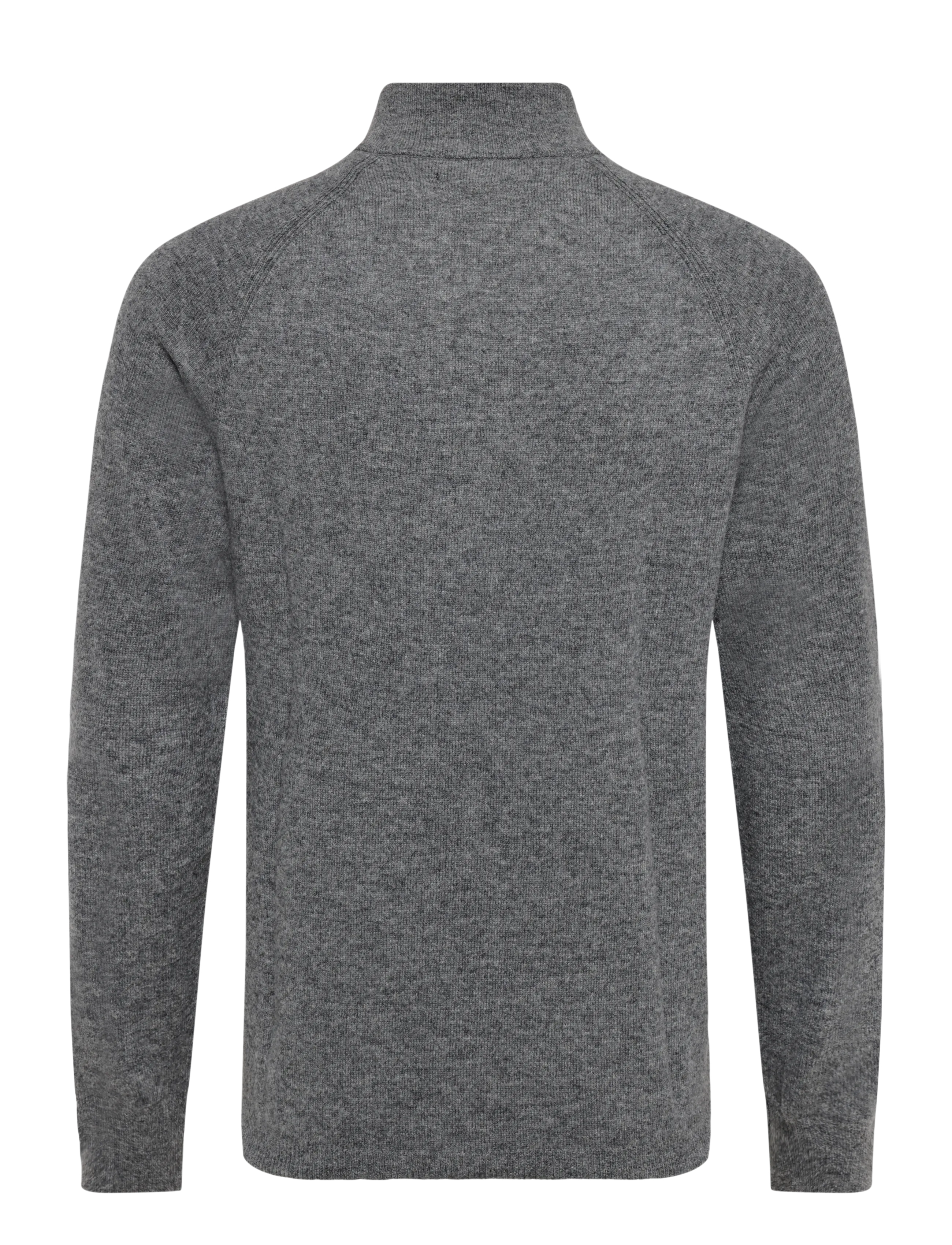 Matinique - MAhellson Z - pullover mit halbem reißverschluss - medium grey melange - 2