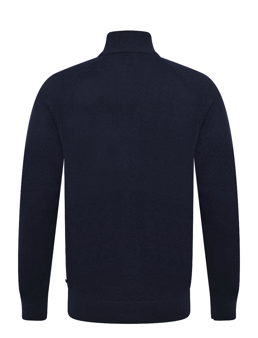Matinique - MAhellson Z - pullover mit halbem reißverschluss - navy blazer - 2