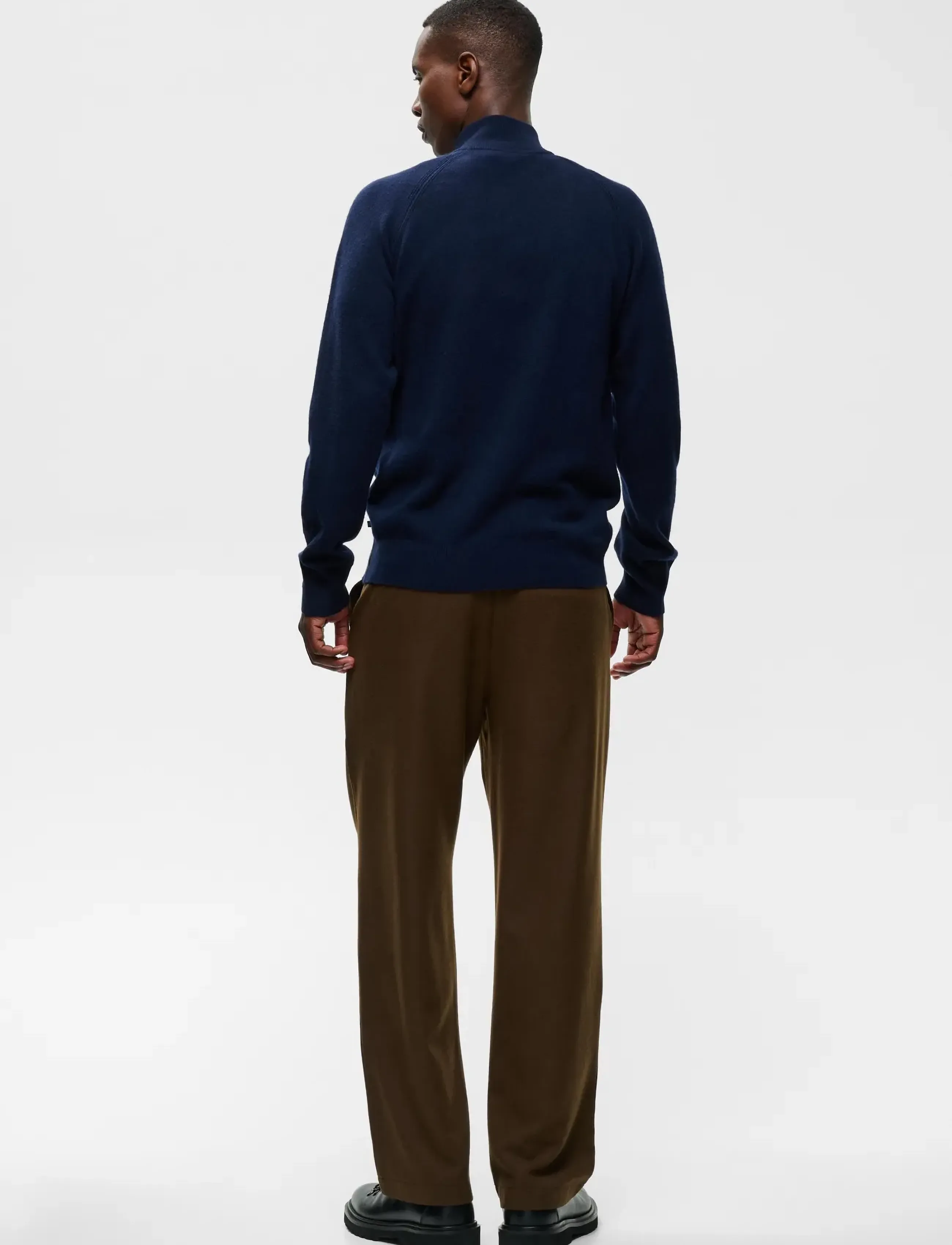 Matinique - MAhellson Z - pullover mit halbem reißverschluss - navy blazer - 4