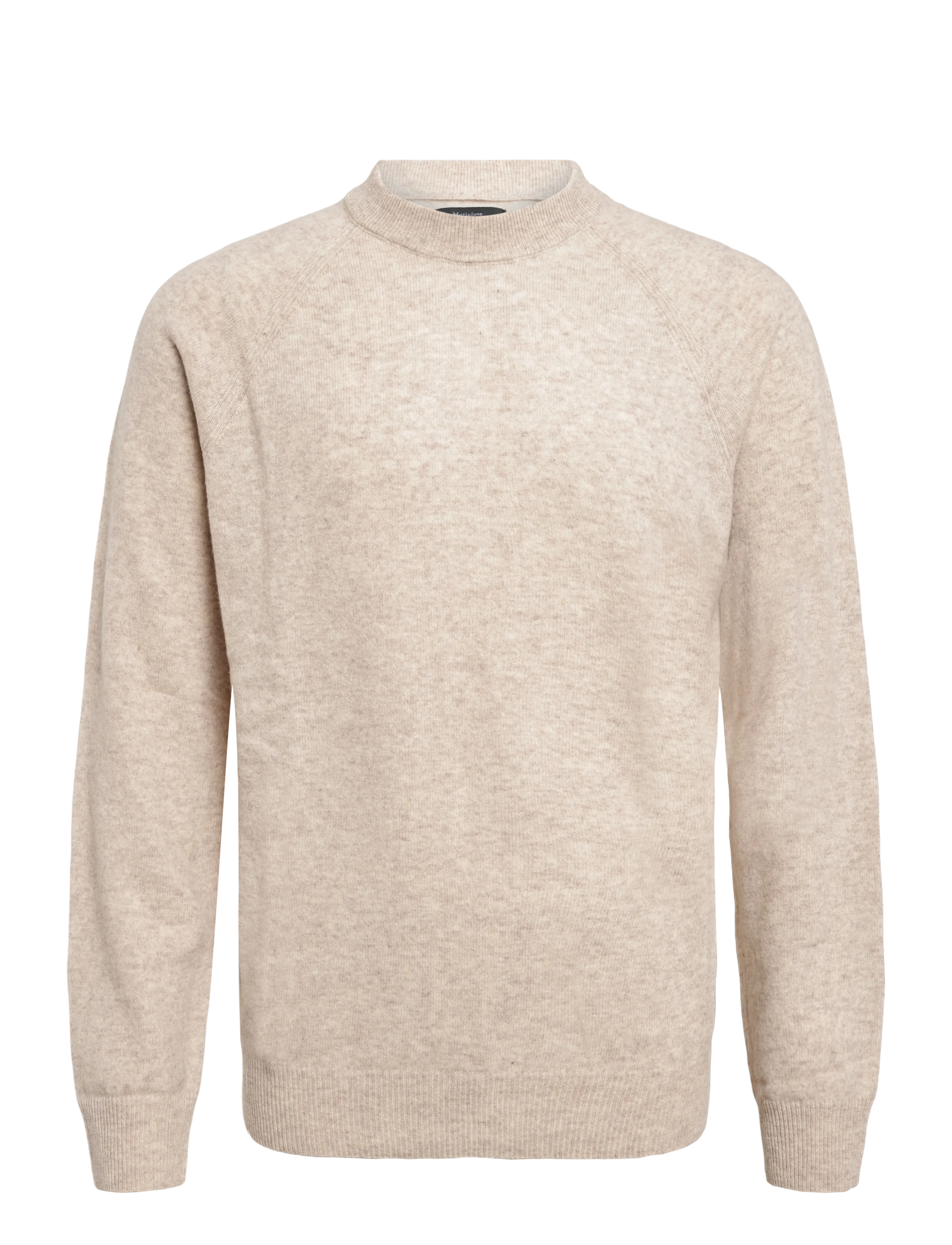 Matinique MAhellson - Round Necks - EGGNOG MELANGE / beige